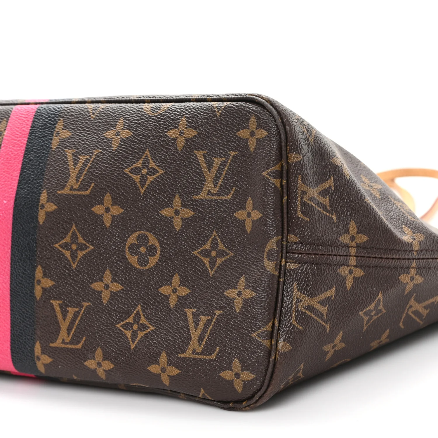 Monogram My LV Heritage Neverfull MM Fuchsia Black - Image 12