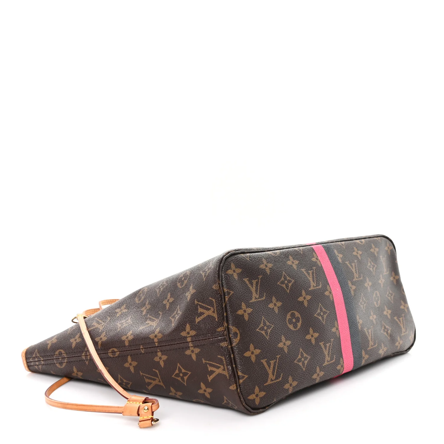 Monogram My LV Heritage Neverfull MM Fuchsia Black - Image 6