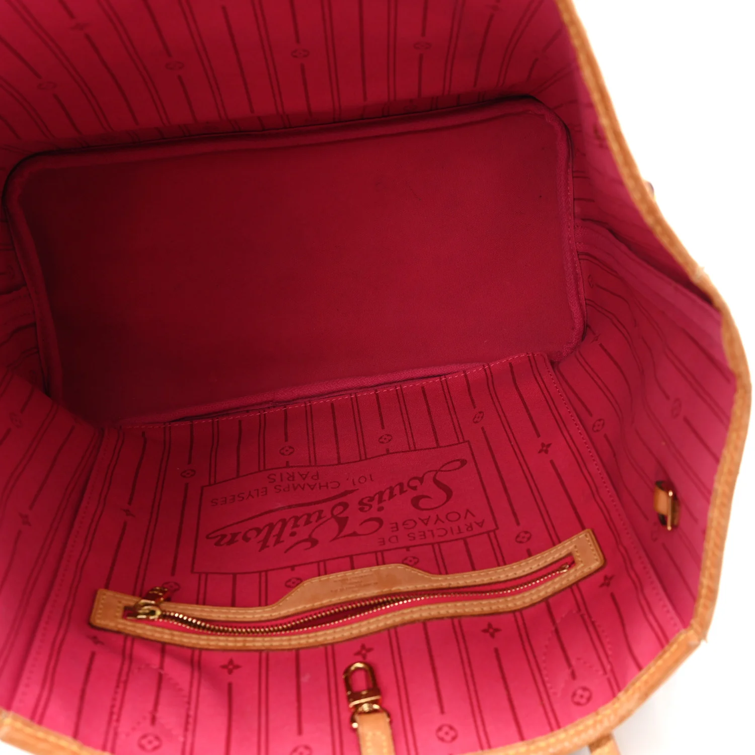 Monogram My LV Heritage Neverfull MM Fuchsia Black - Image 7