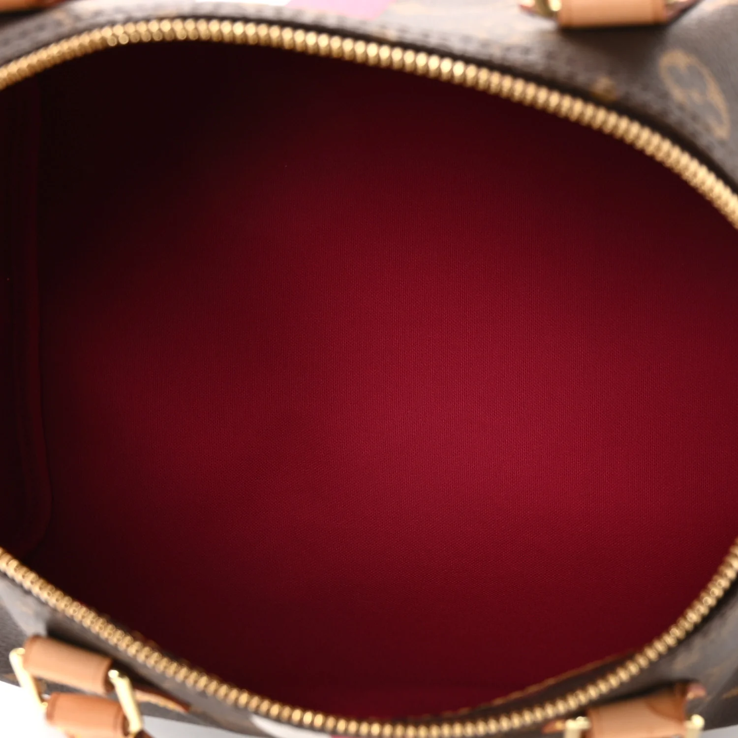 Monogram My LV Heritage Speedy Bandouliere 30 Fuchsia White - Image 5