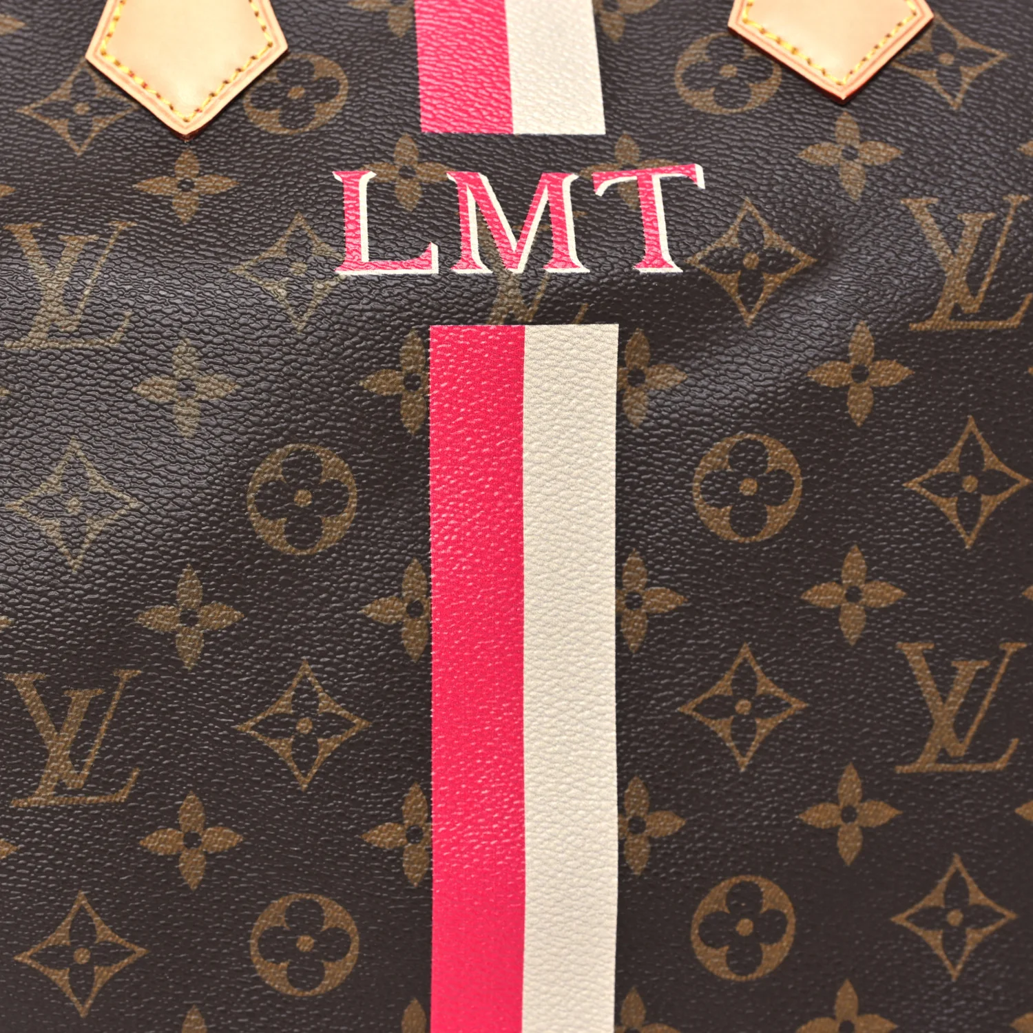 Monogram My LV Heritage Speedy Bandouliere 40 Fuchsia - Image 7