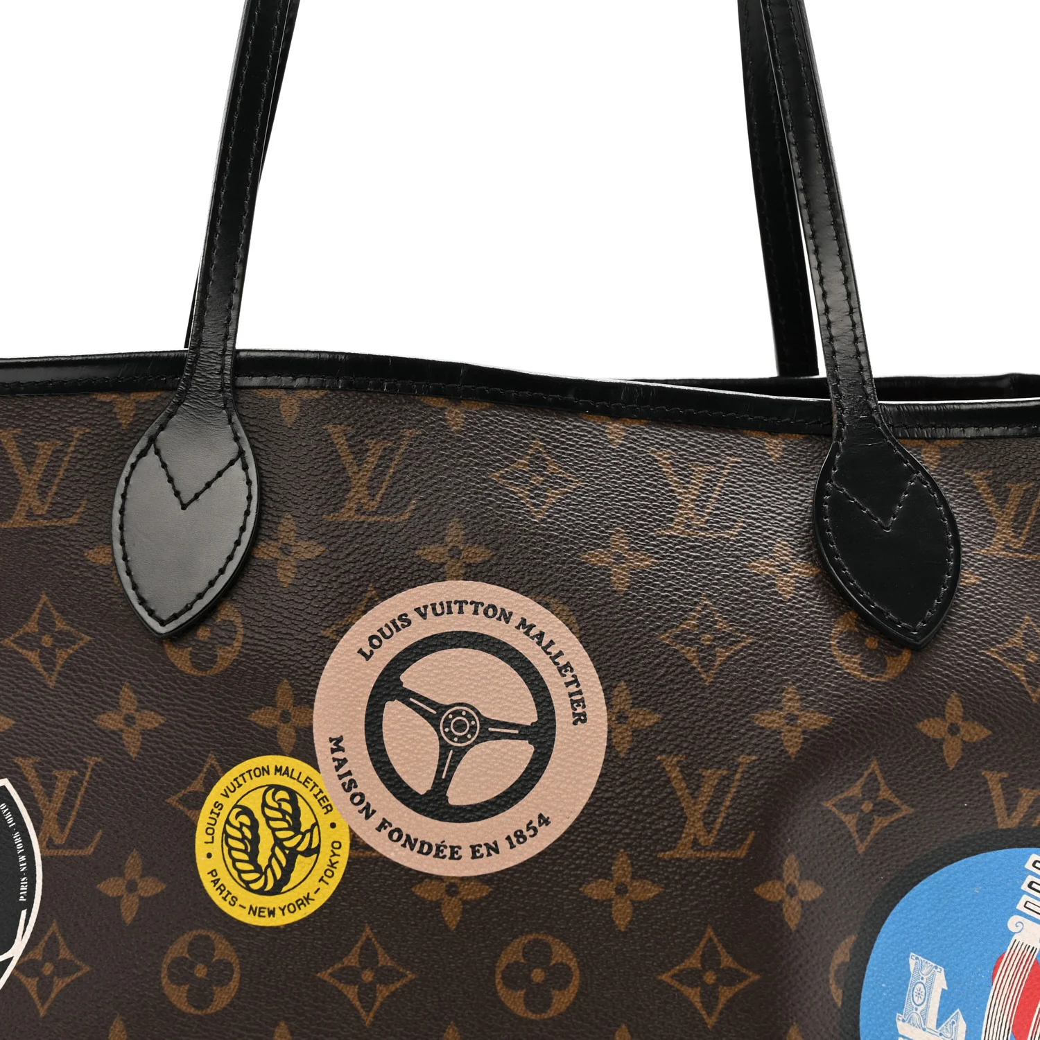 Monogram My LV World Tour Neverfull MM - Image 9