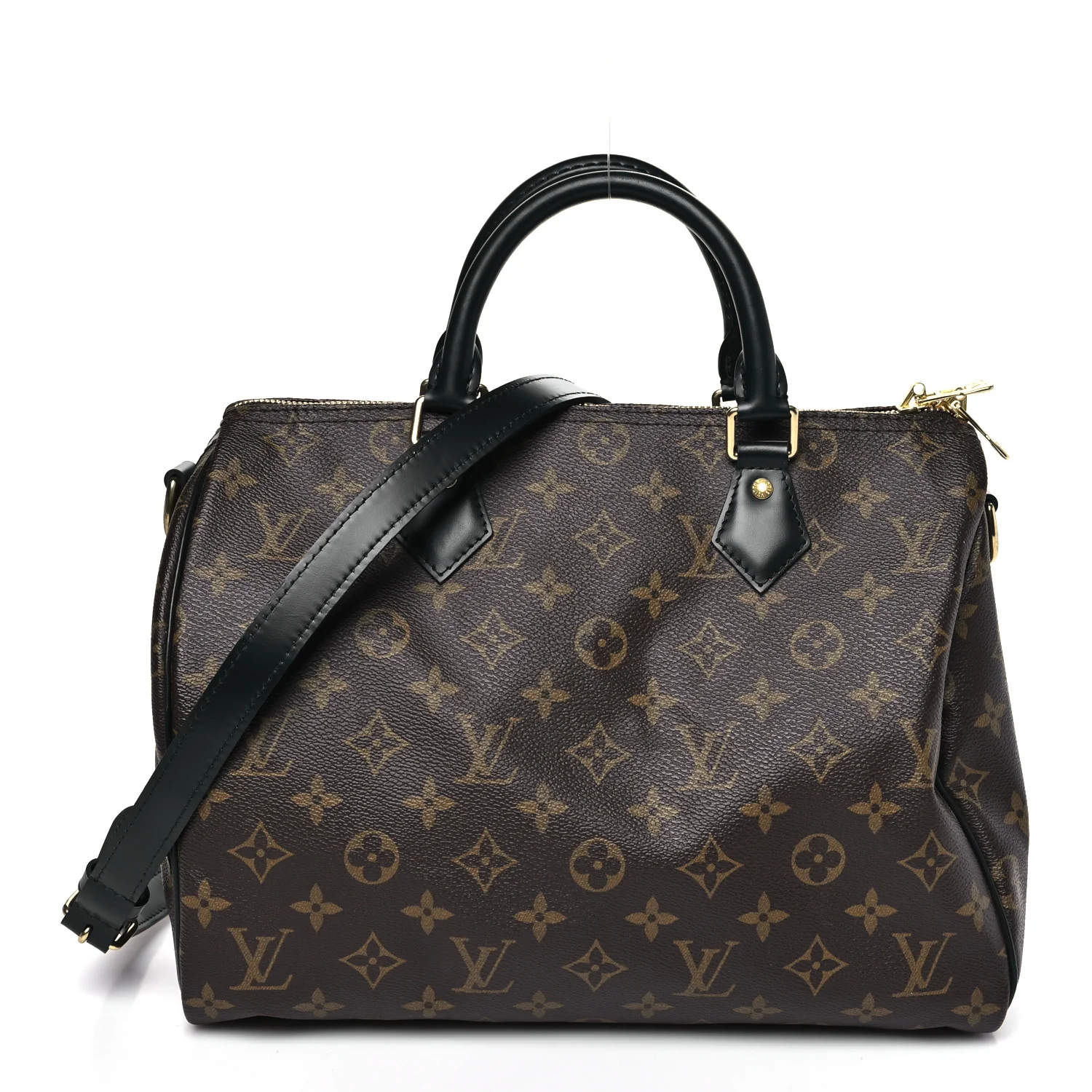 Monogram My World Tour Speedy Bandouliere 30 Black