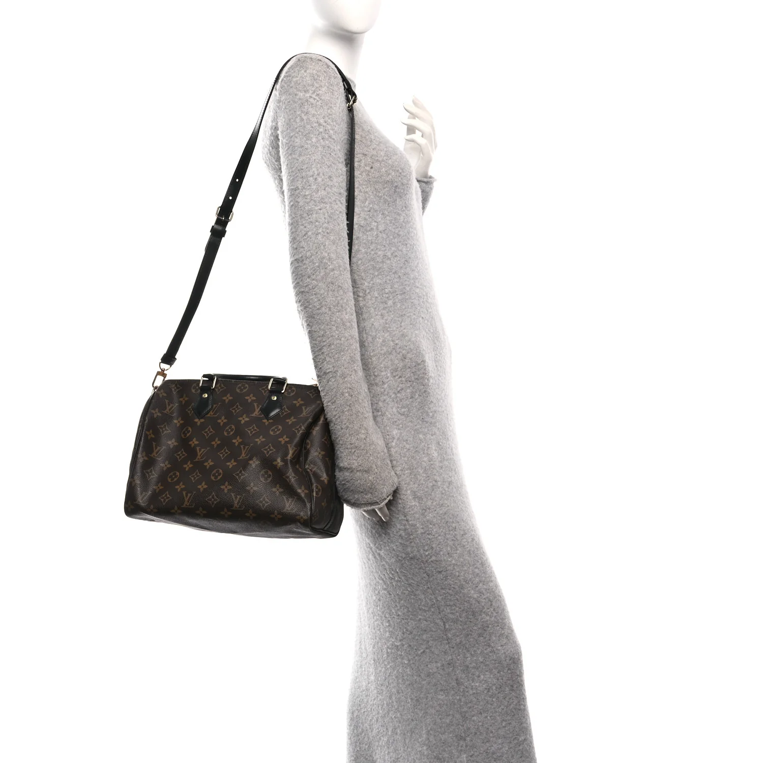 Monogram My World Tour Speedy Bandouliere 30 Black - Image 2