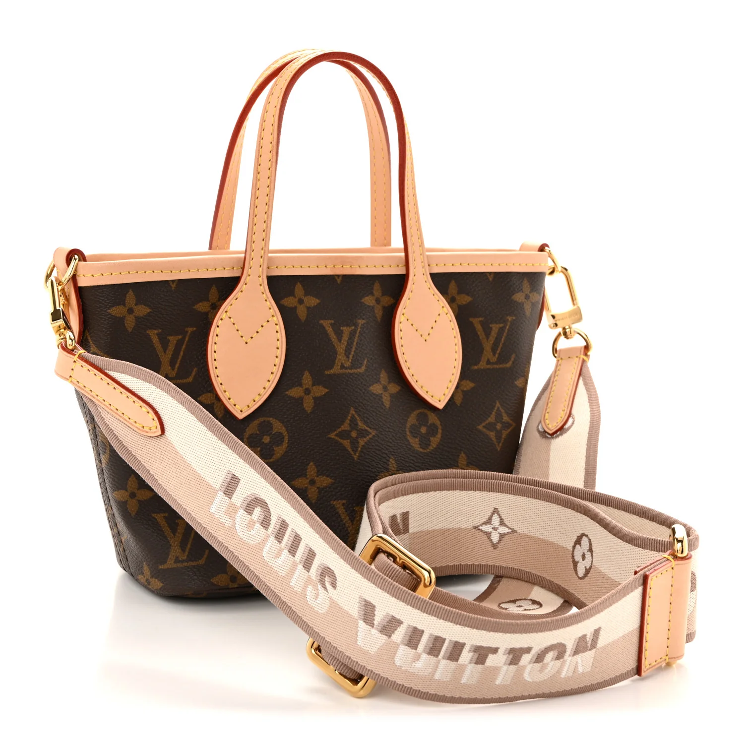 Monogram Neverfull BB Beige - Image 3