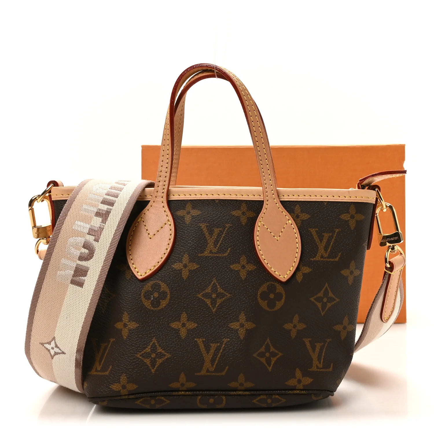 Monogram Neverfull BB Beige - Image 10