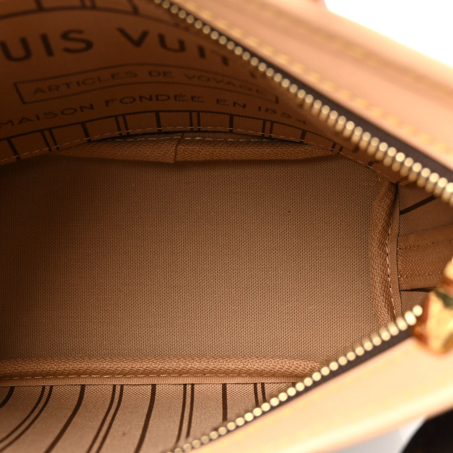 Monogram Neverfull BB Beige - Image 5