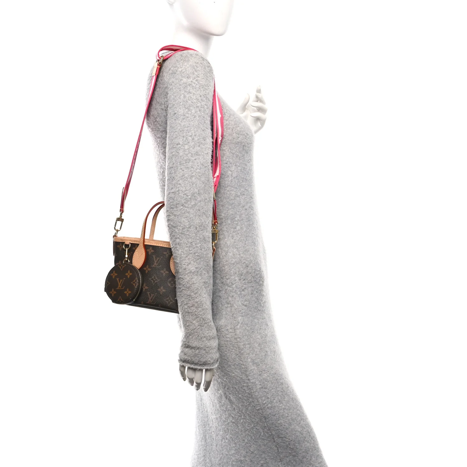 Monogram Neverfull BB Pink Peony - Image 2