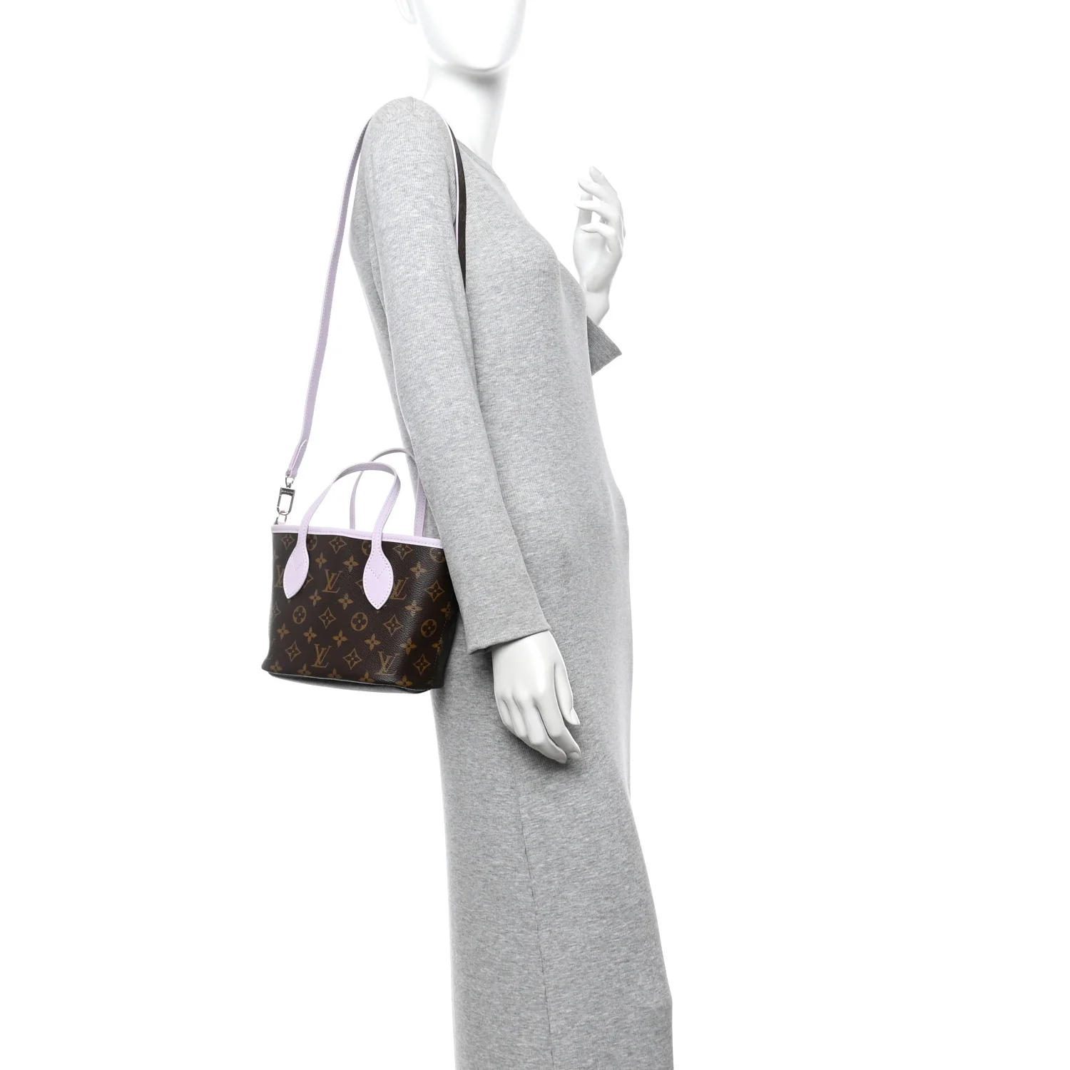 Monogram Neverfull Inside Out Bandouliere BB Misty Lilac - Image 2