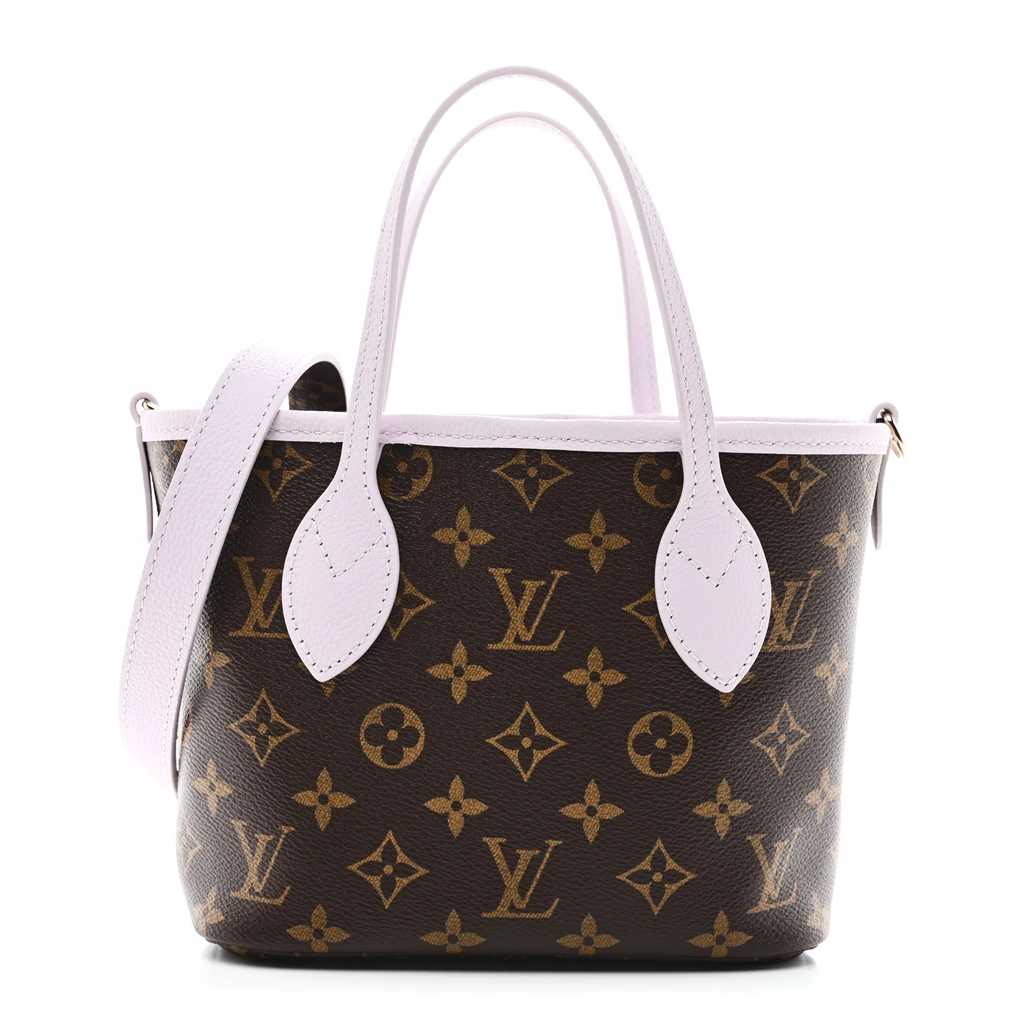 Monogram Neverfull Inside Out Bandouliere BB Misty Lilac