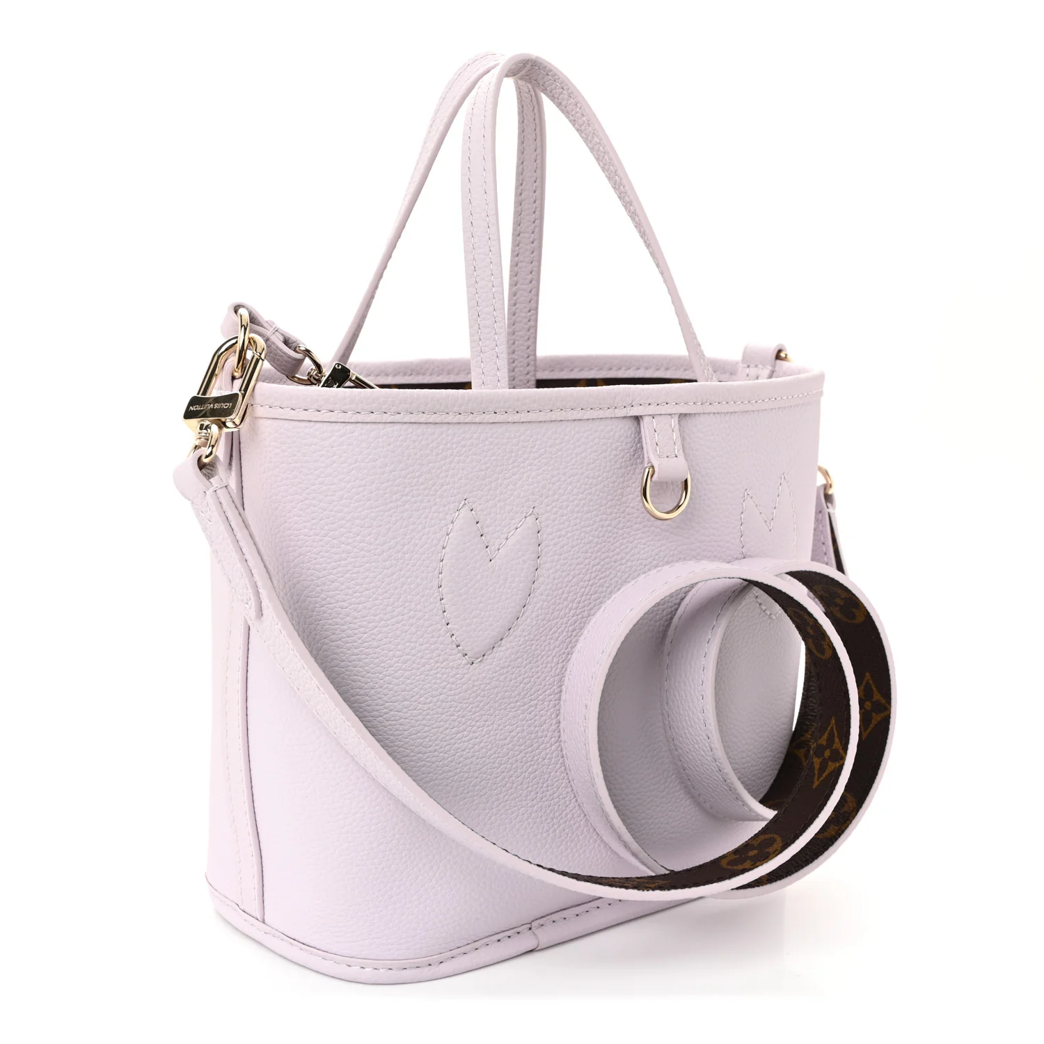 Monogram Neverfull Inside Out Bandouliere BB Misty Lilac - Image 7