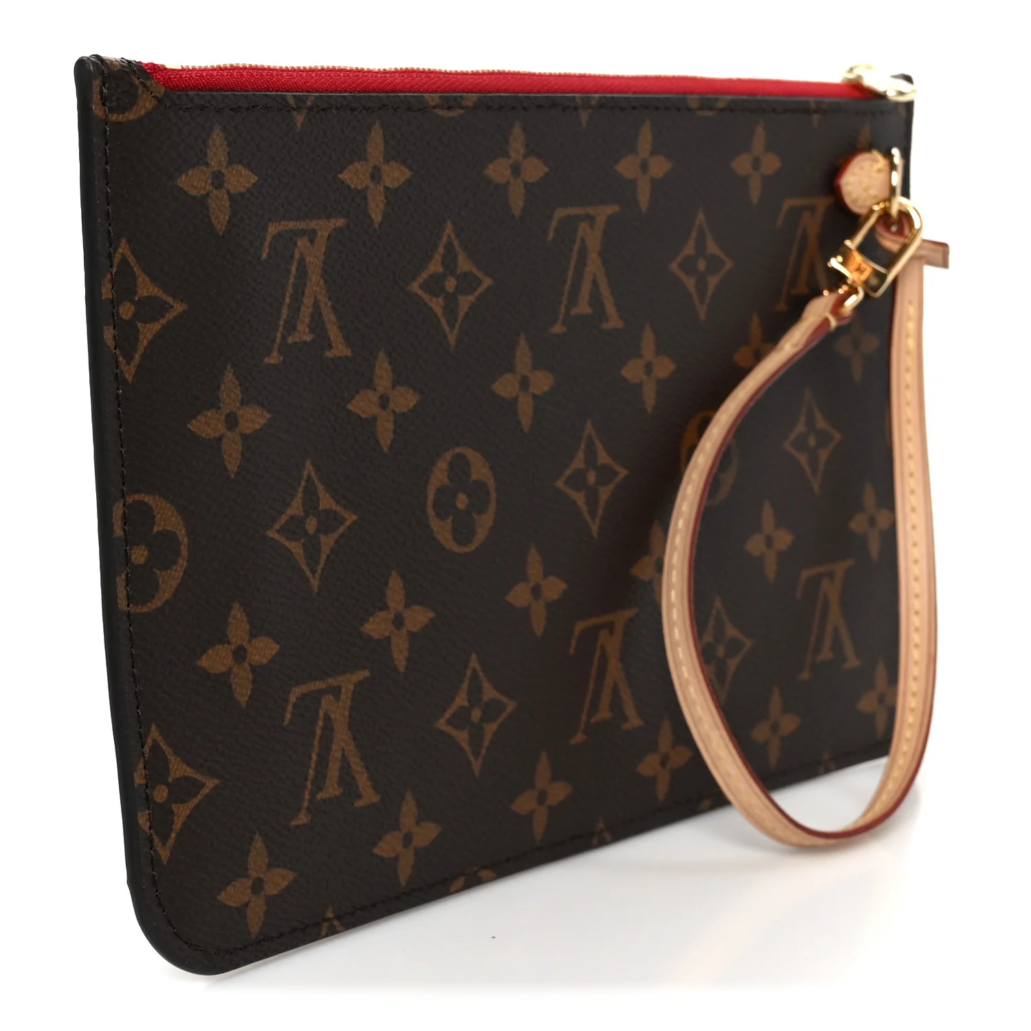 Monogram Neverfull MM GM Pochette Cherry - Image 3
