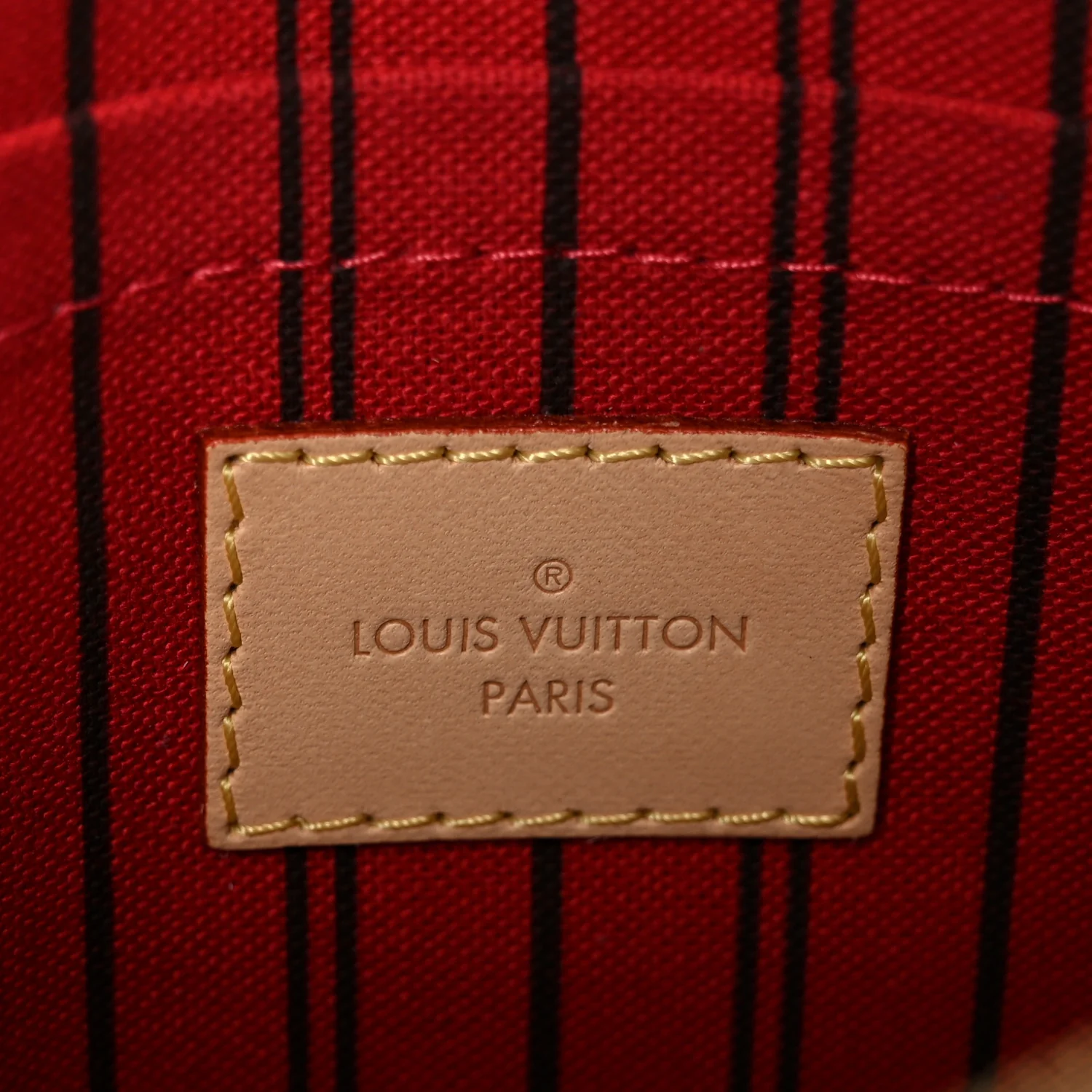 Monogram Neverfull MM GM Pochette Cherry - Image 6