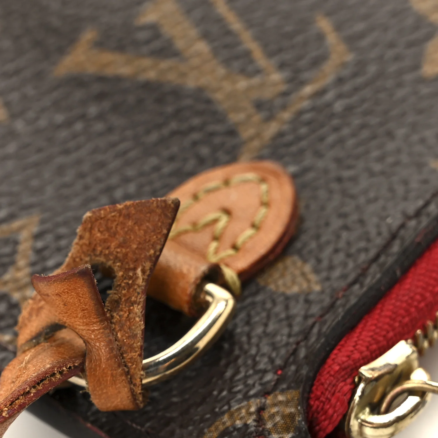 Monogram Neverfull MM GM Pochette Cherry - Image 8