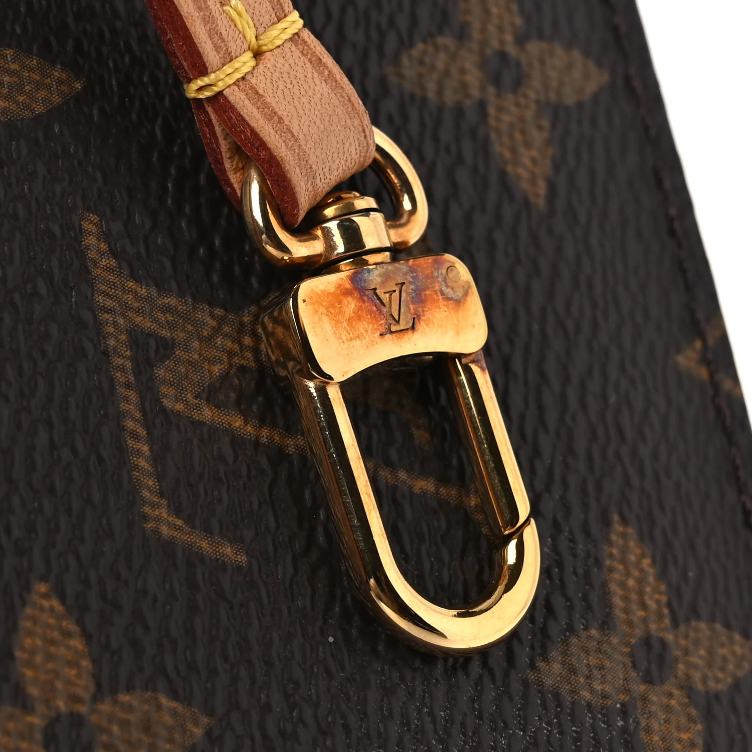 Monogram Neverfull MM GM Pochette Fuchsia - Image 9