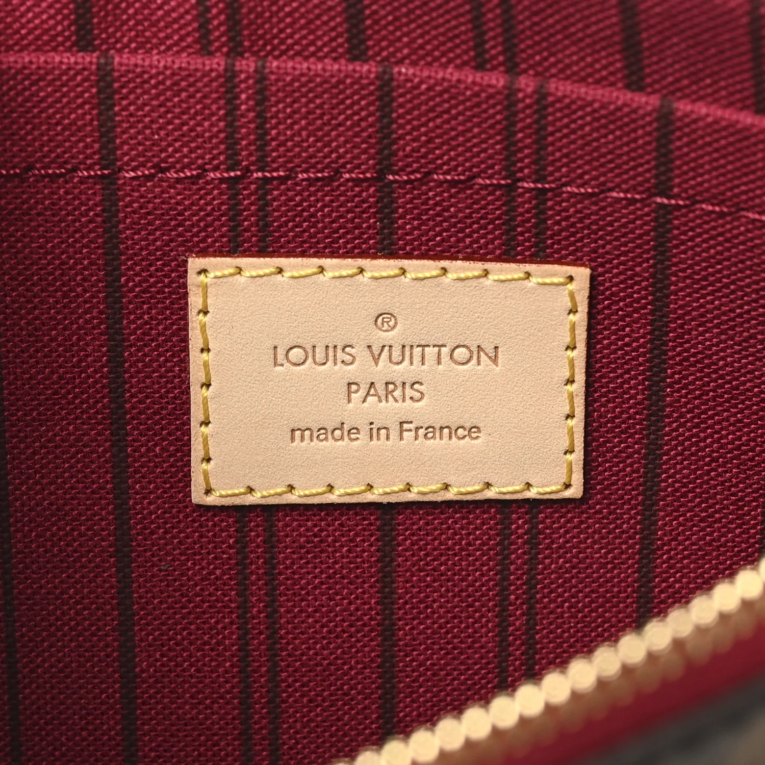 Monogram Neverfull MM GM Pochette Pivoine - Image 6