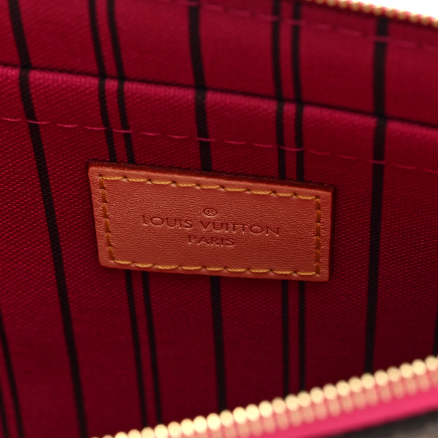 Monogram Neverfull MM GM Pochette Pivoine - Image 6