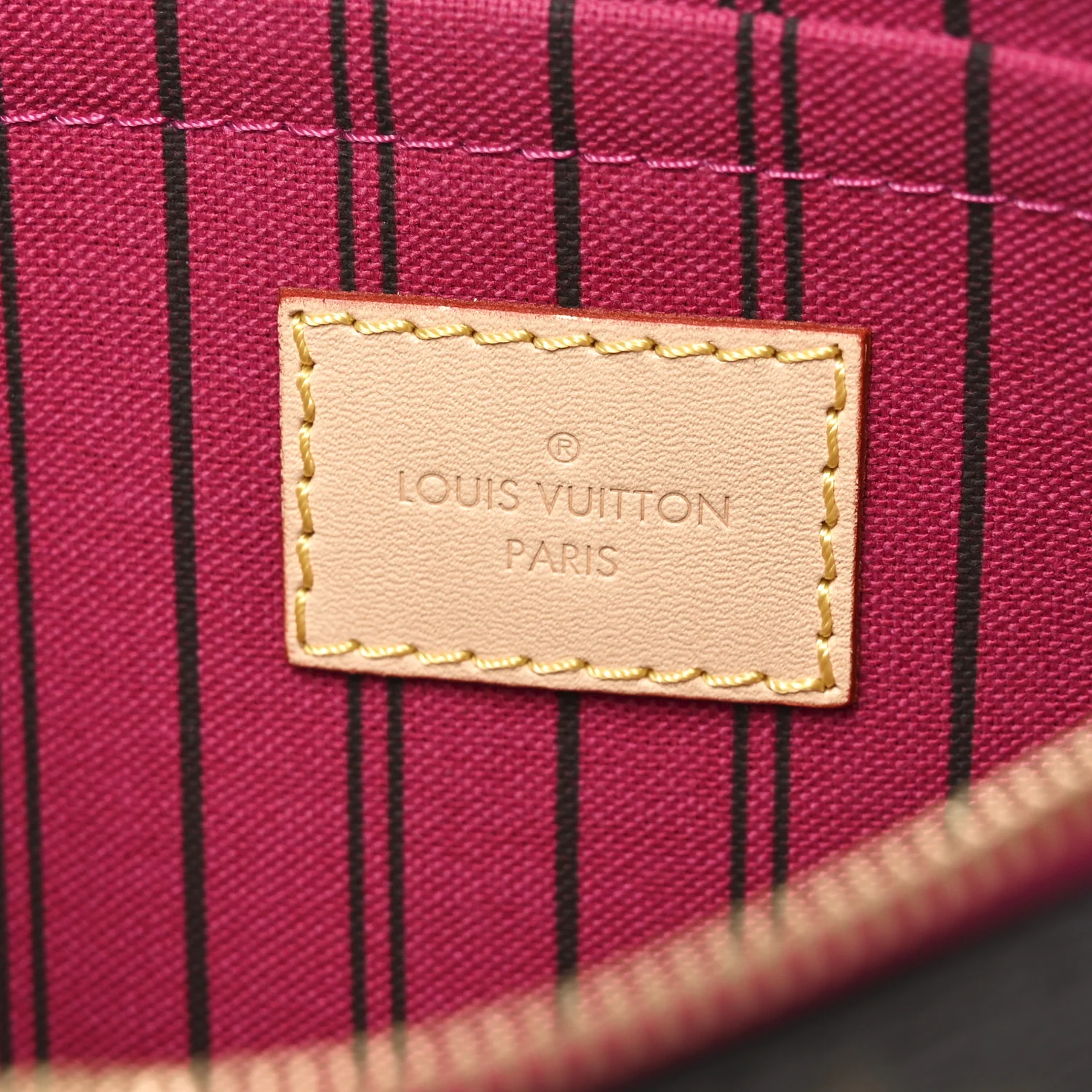 Monogram Neverfull MM GM Pochette Pivoine - Image 6