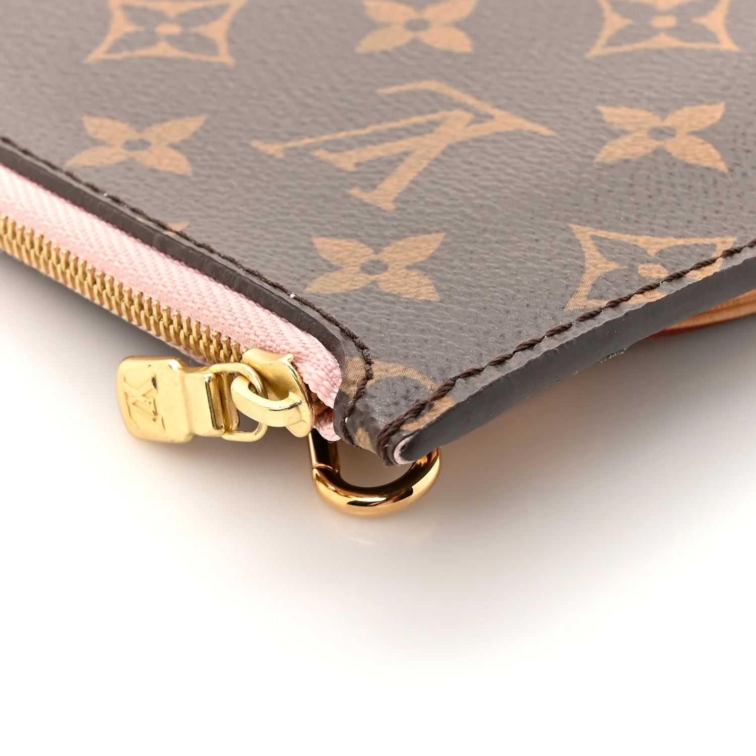 Monogram Neverfull MM GM Pochette Rose Ballerine - Image 9