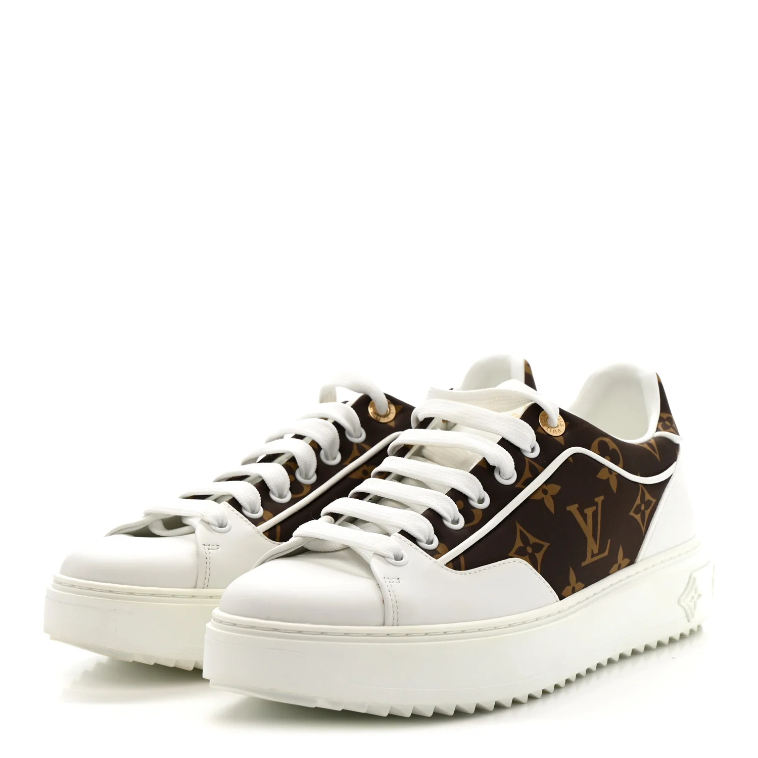 Monogram Nylon Time Out Sneakers 40 - Image 3