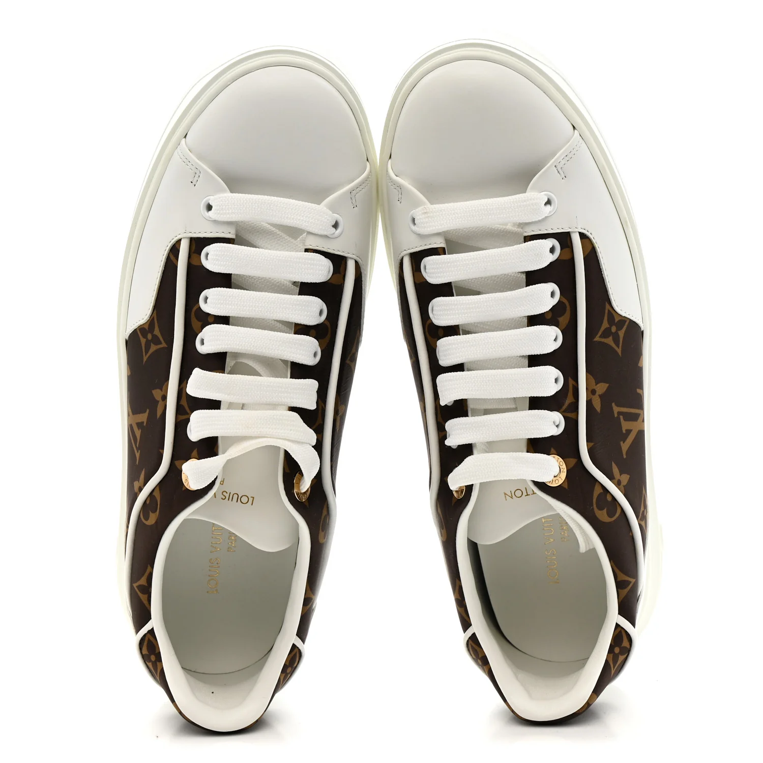 Monogram Nylon Time Out Sneakers 40 - Image 6
