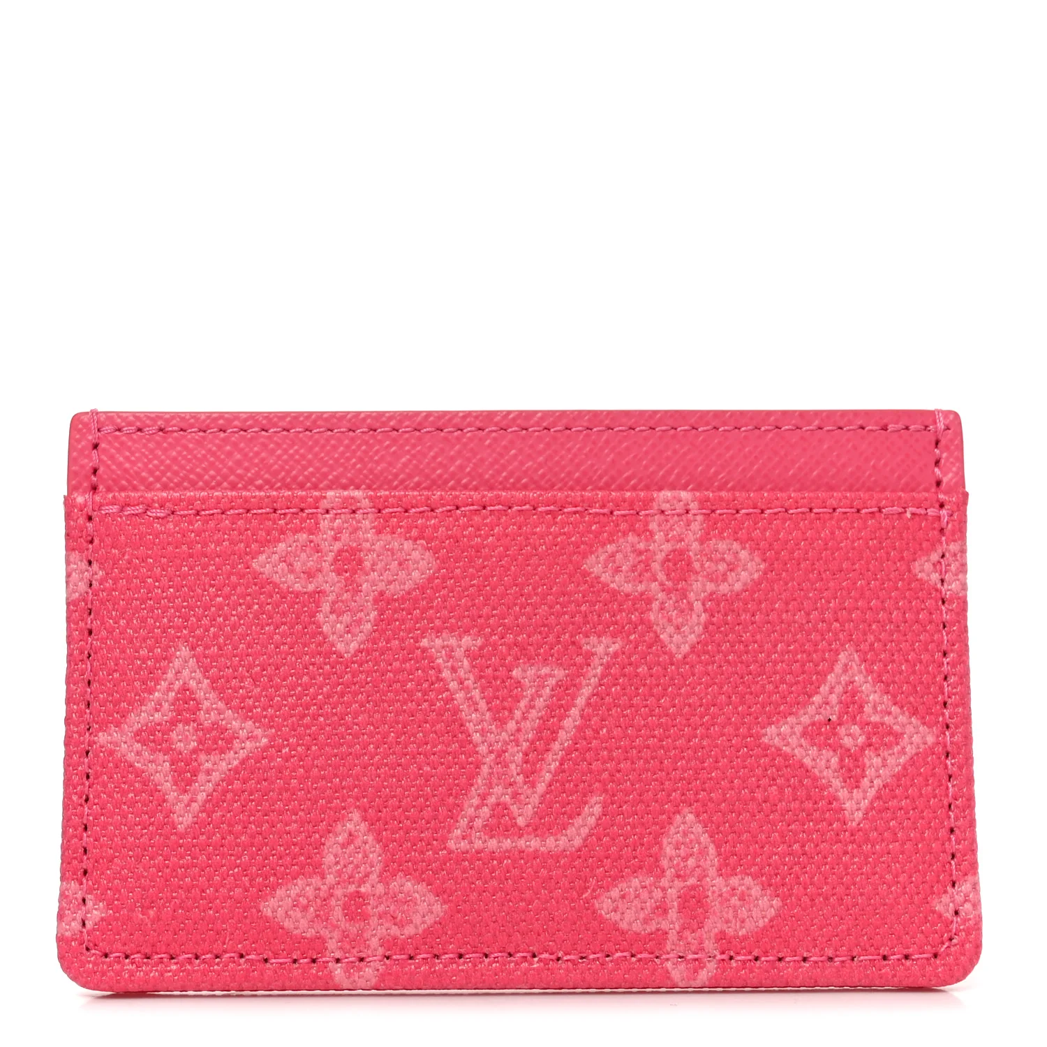 Monogram Origine Card Holder Rose Ruban
