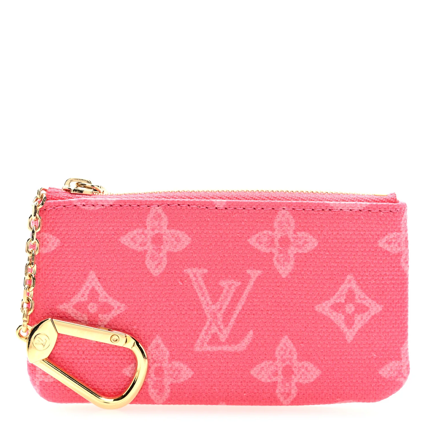 Monogram Origine Key Pouch  Rose Ruban