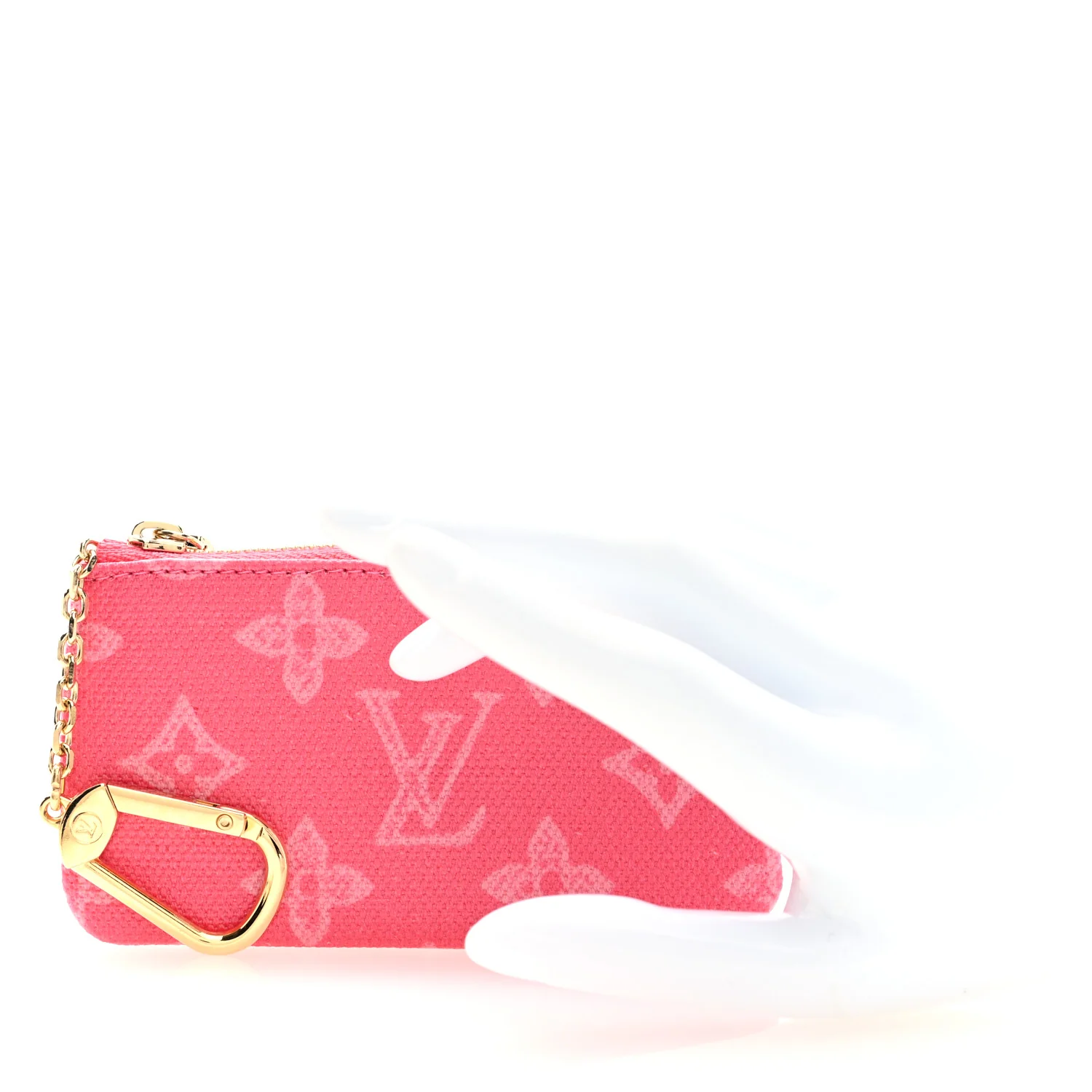Monogram Origine Key Pouch  Rose Ruban - Image 2
