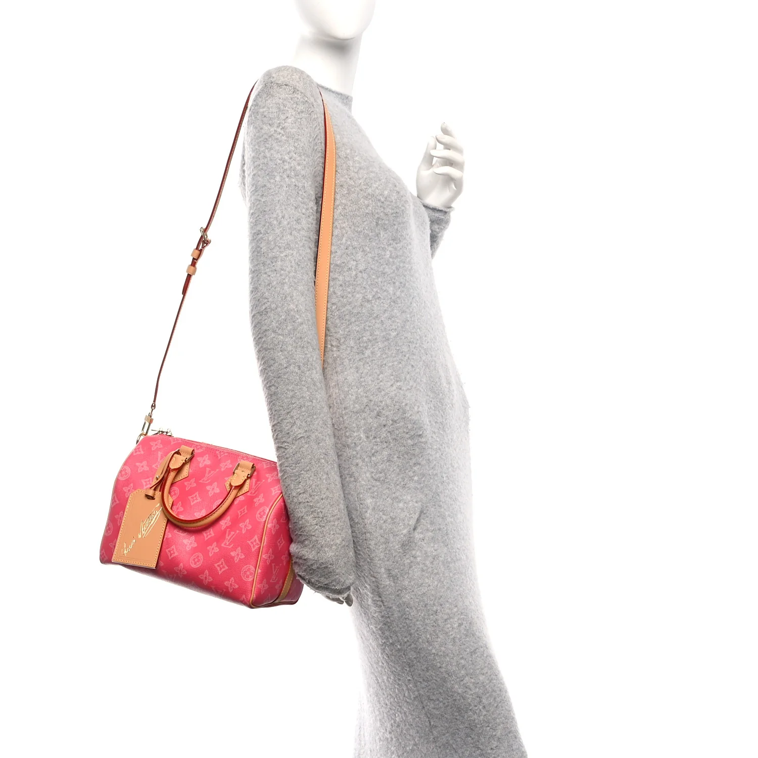 Monogram Origine Speedy Bandouliere 25 Rose Ruban - Image 2