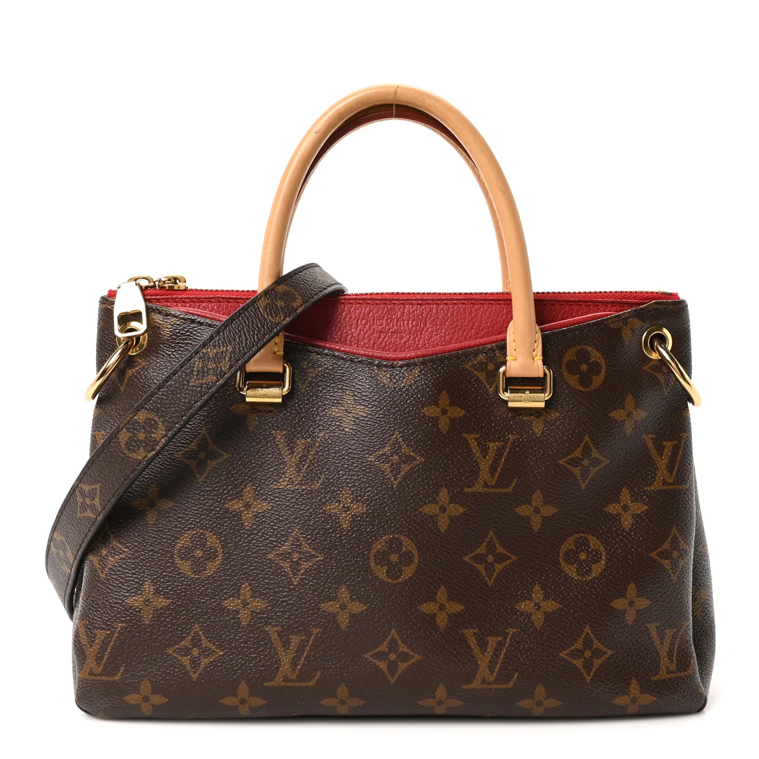 Monogram Pallas BB Cherry