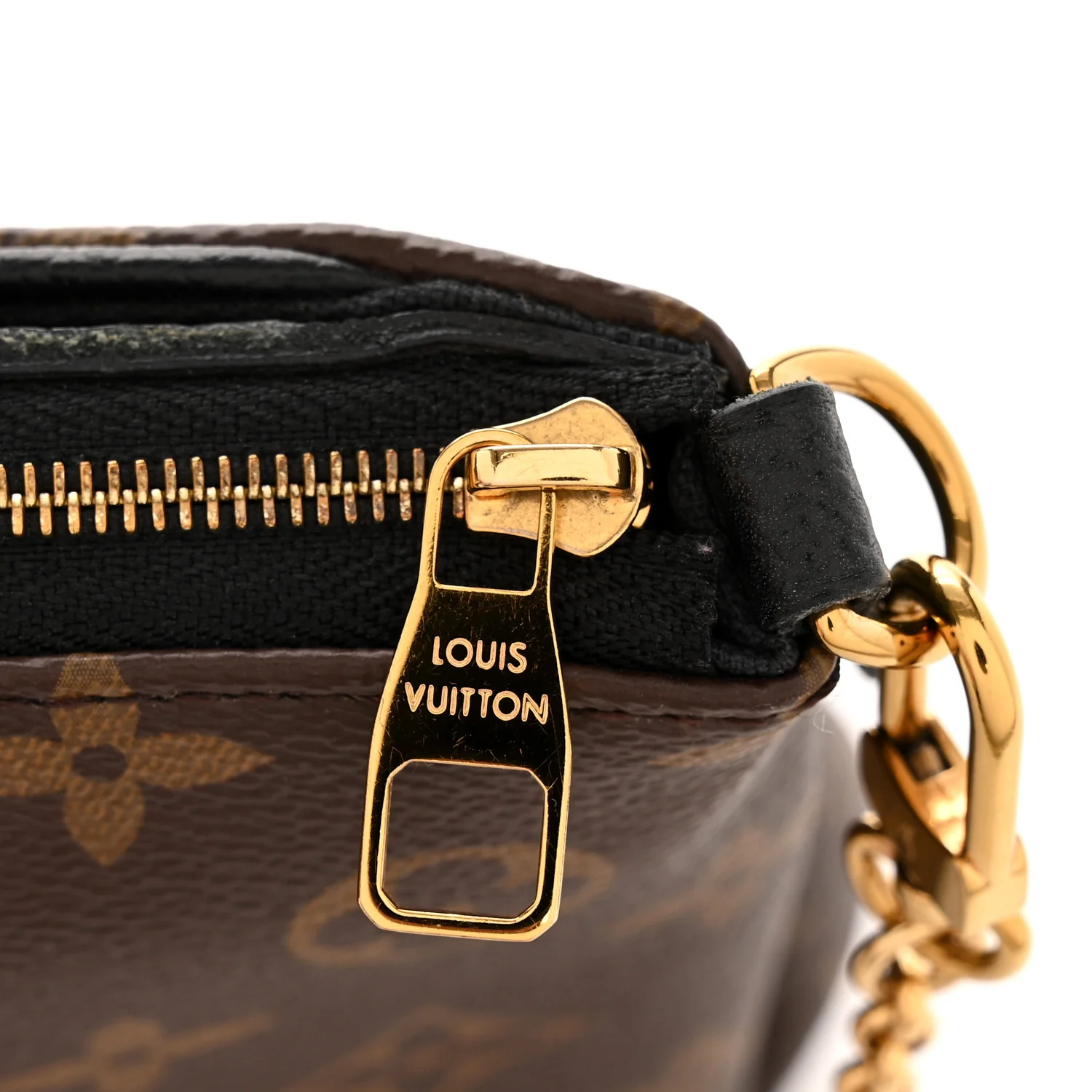 Monogram Pallas Clutch Black - Image 11