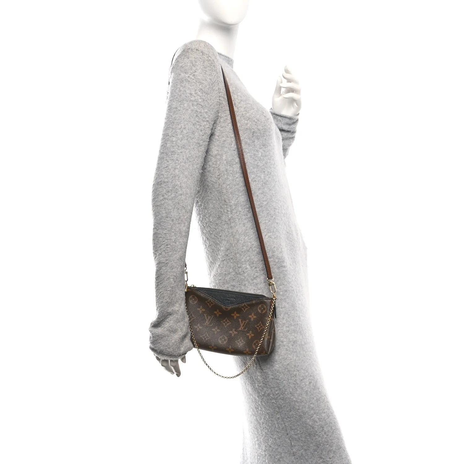 Monogram Pallas Clutch Black - Image 2