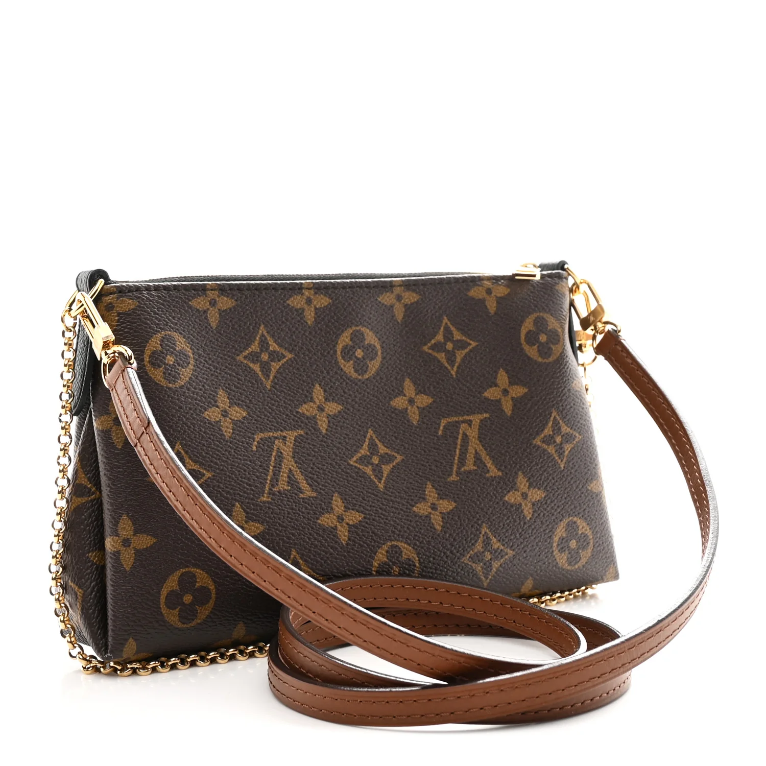 Monogram Pallas Clutch Black - Image 3