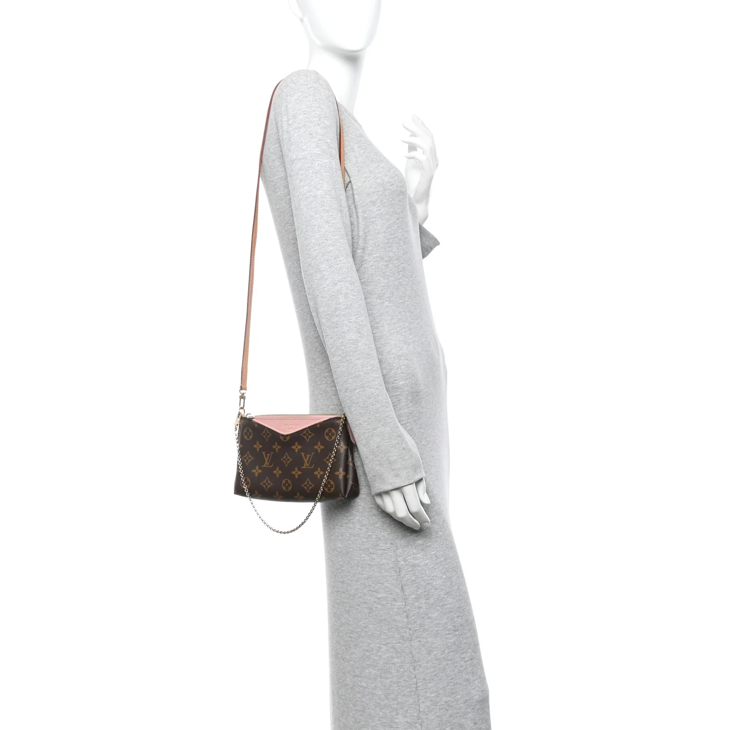 Monogram Pallas Clutch Rose Poudre - Image 2