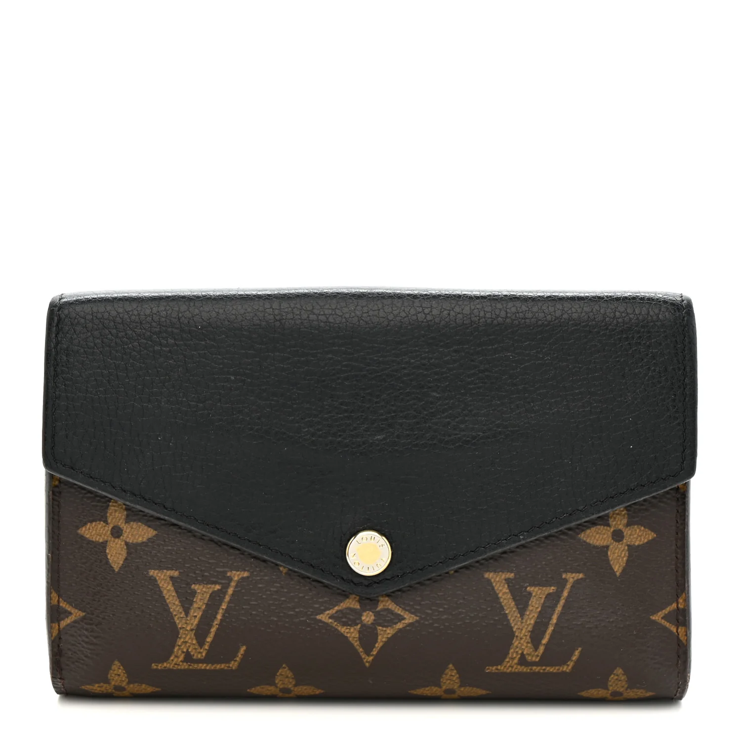 Monogram Pallas Compact Wallet Black
