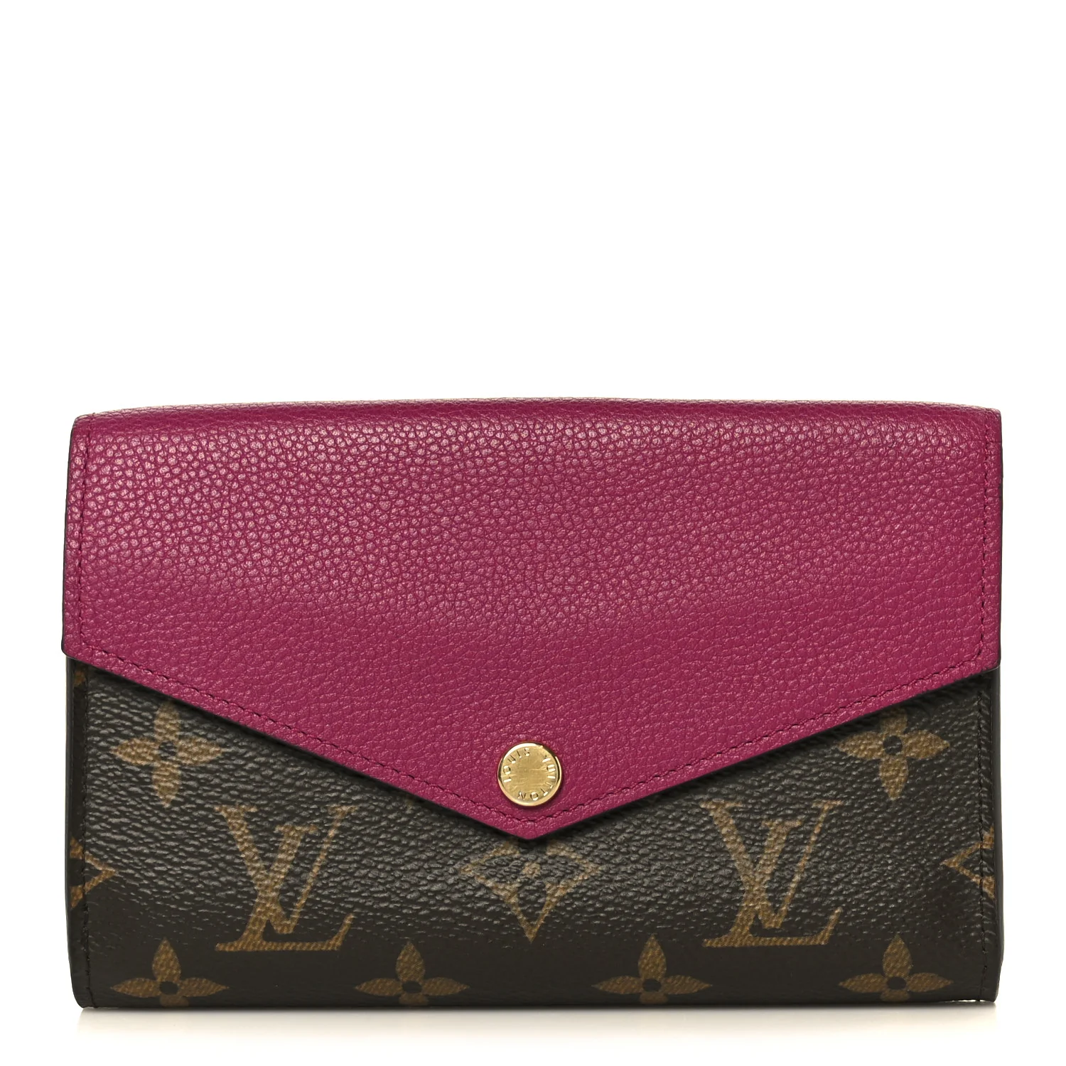 Monogram Pallas Compact Wallet Fushia