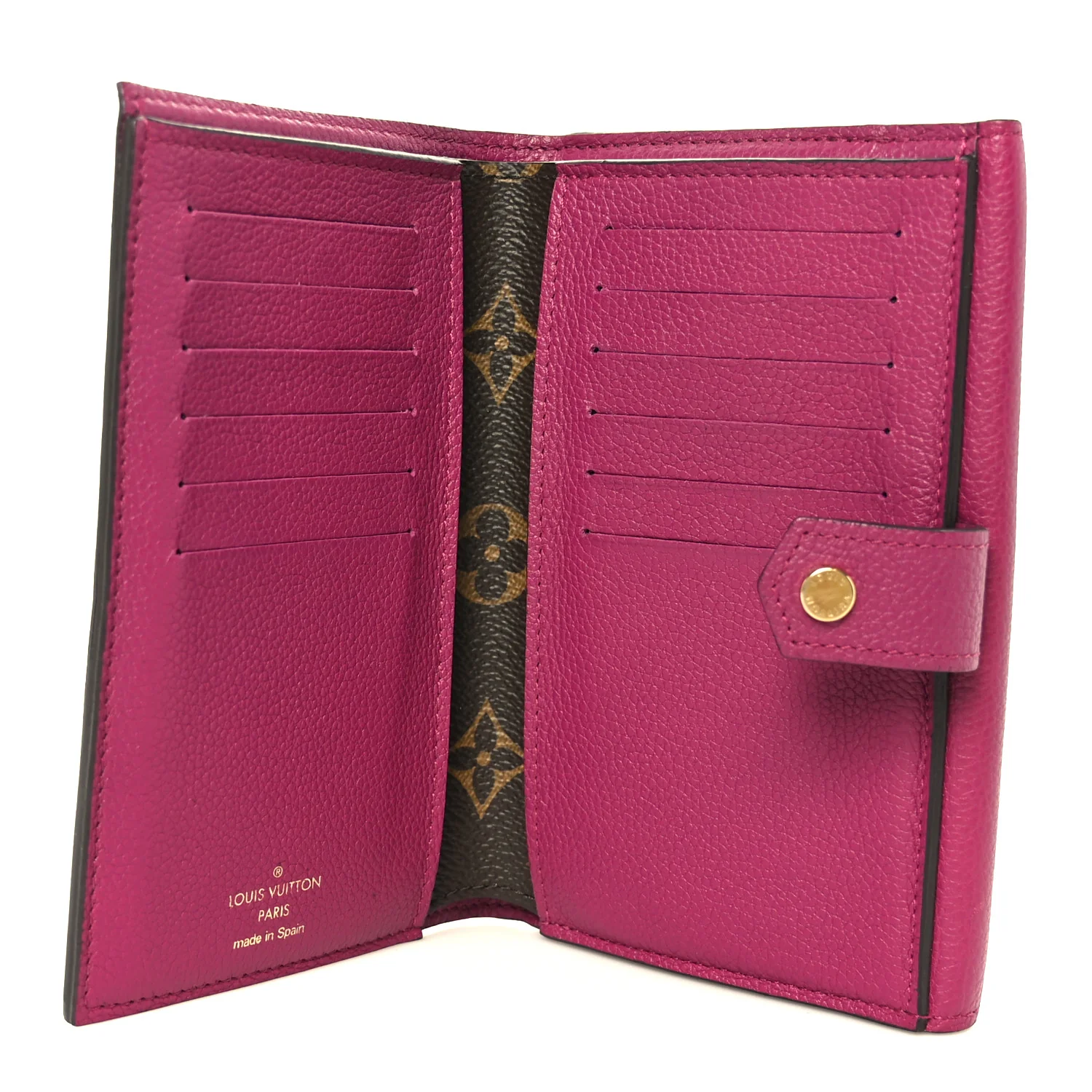 Monogram Pallas Compact Wallet Fushia - Image 6