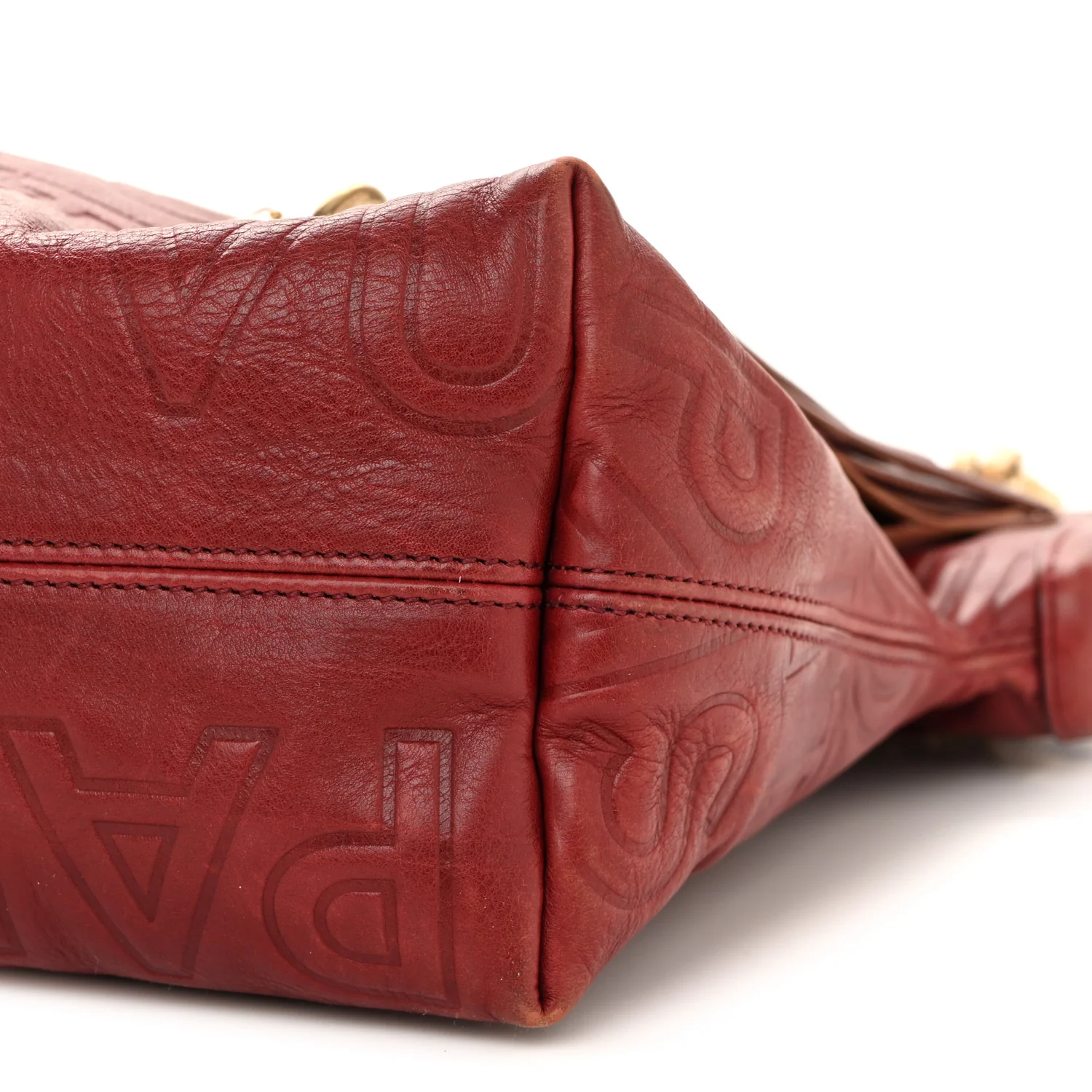 Monogram Paris Souple Whisper PM Burgundy - Image 10
