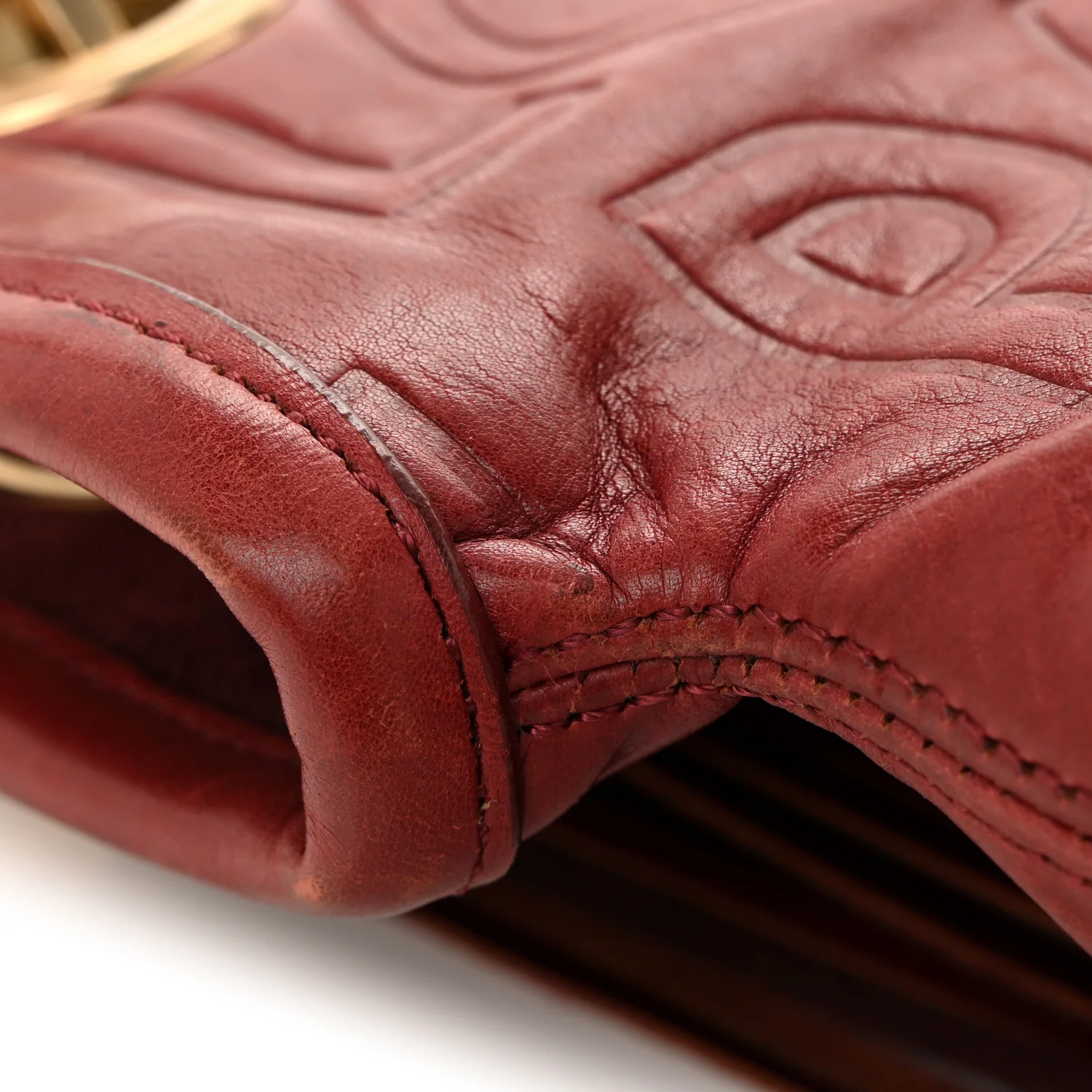 Monogram Paris Souple Whisper PM Burgundy - Image 13