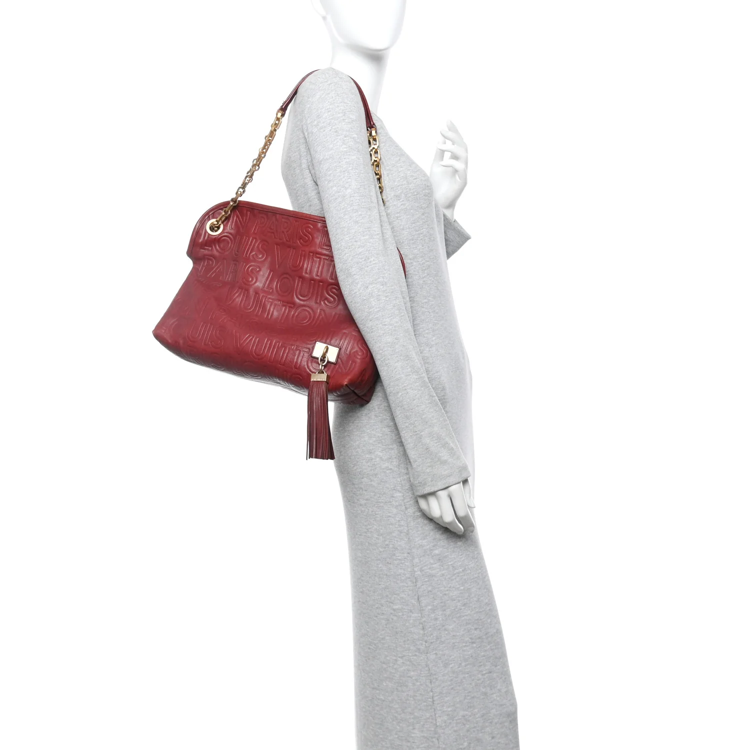 Monogram Paris Souple Whisper PM Burgundy - Image 2
