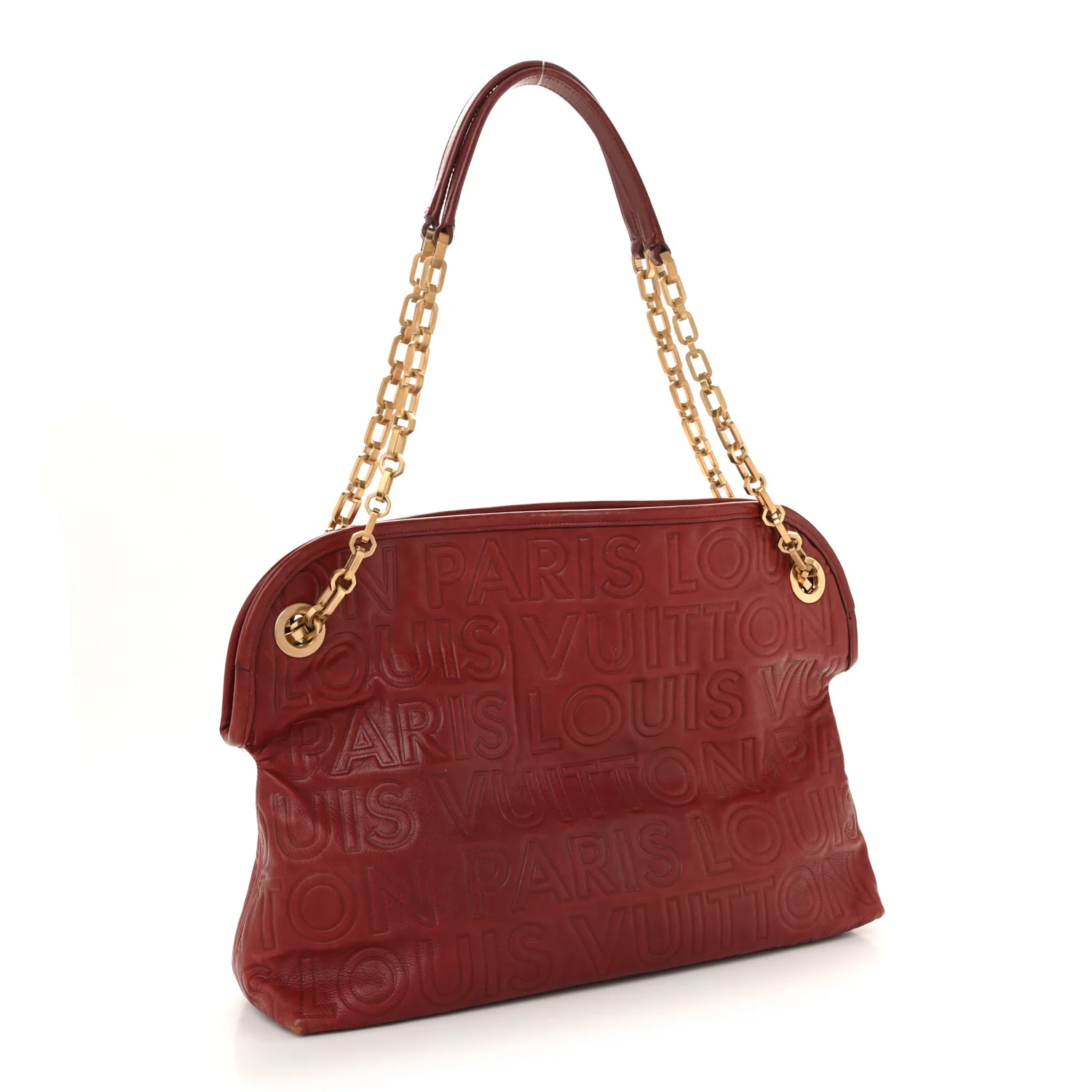 Monogram Paris Souple Whisper PM Burgundy - Image 3