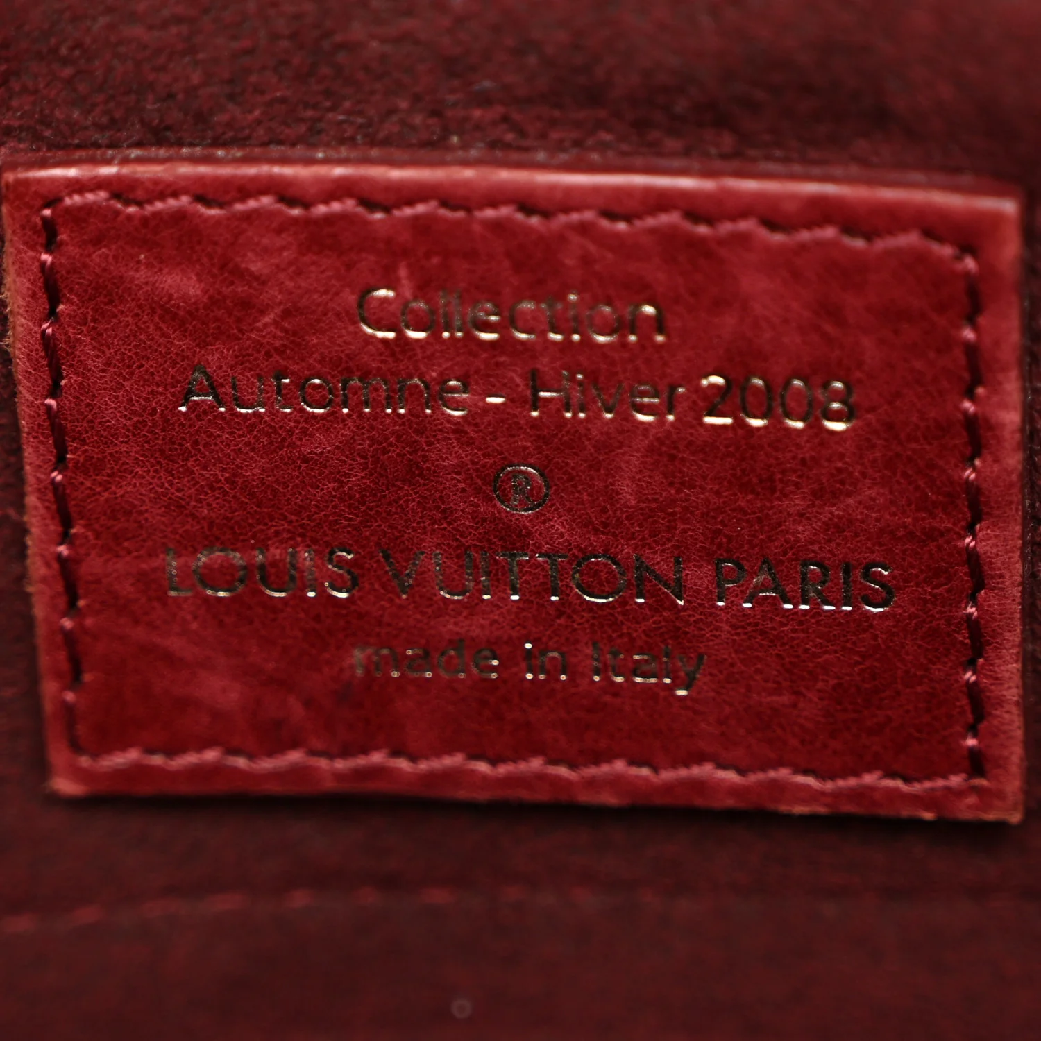 Monogram Paris Souple Whisper PM Burgundy - Image 6