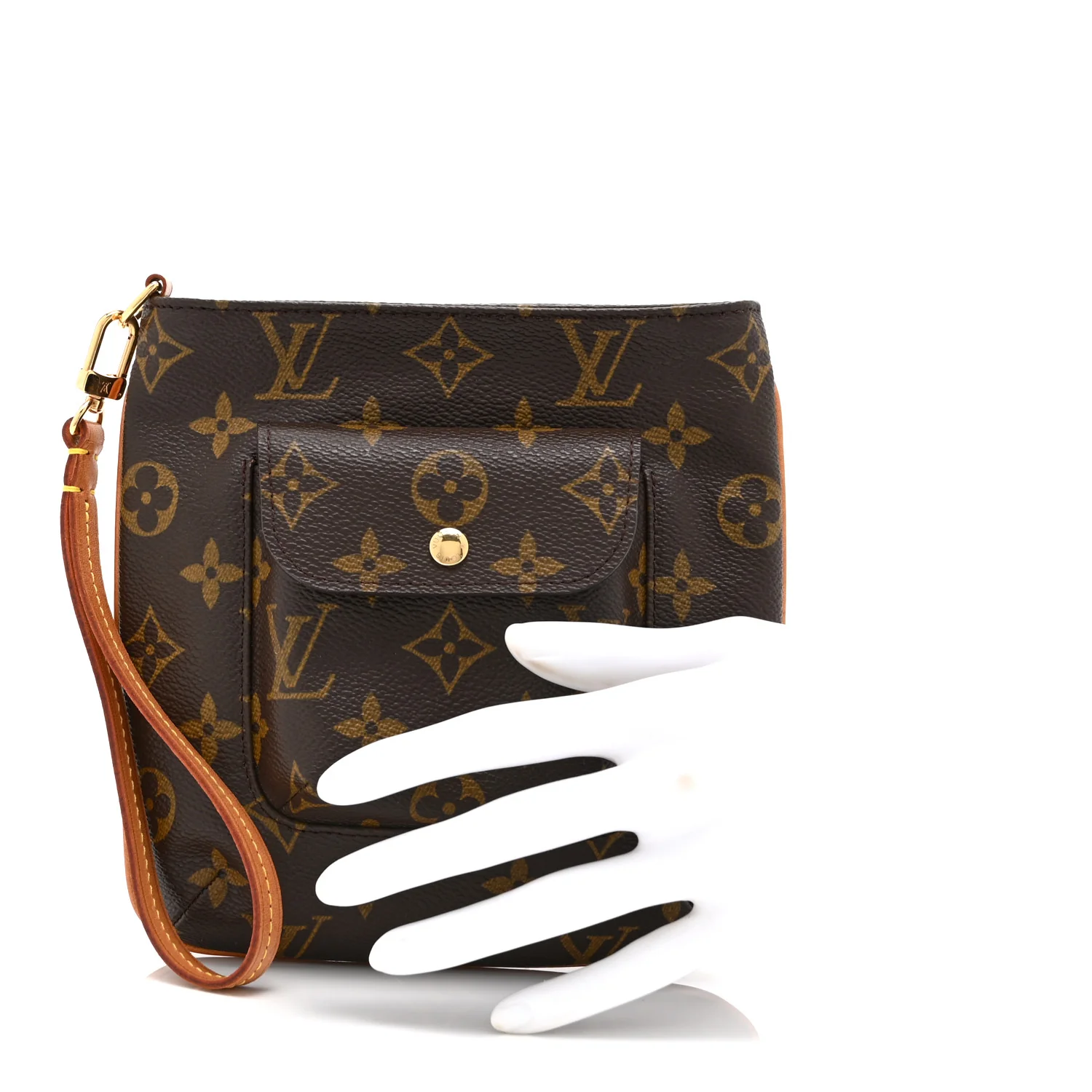 Monogram Partition Wristlet - Image 2
