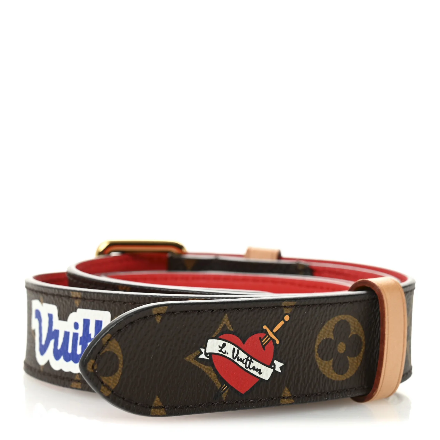 Monogram Patches Bandouliere Shoulder Strap - Image 2