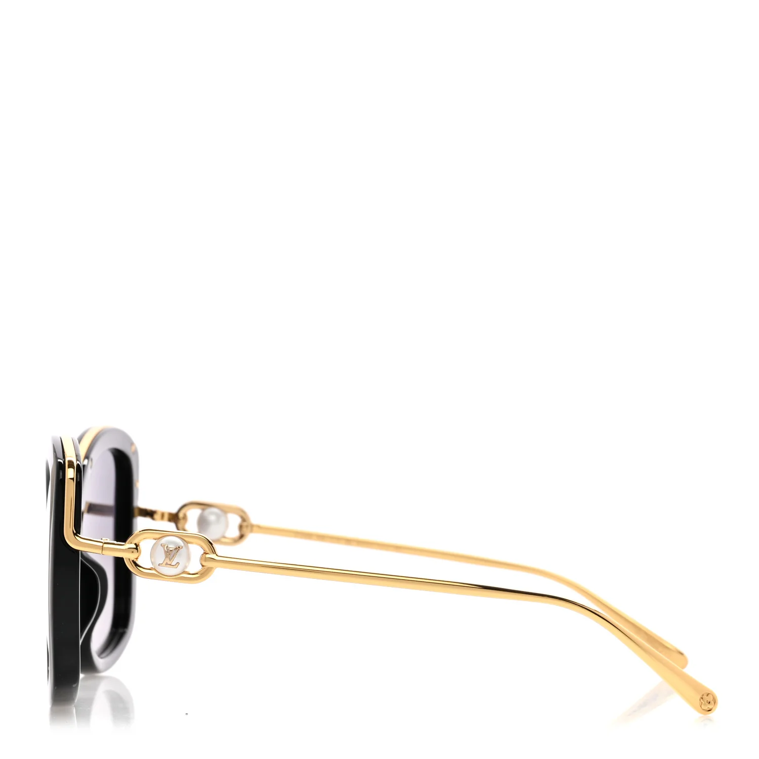Monogram Pearl Square Z1932E Sunglasses Black - Image 3