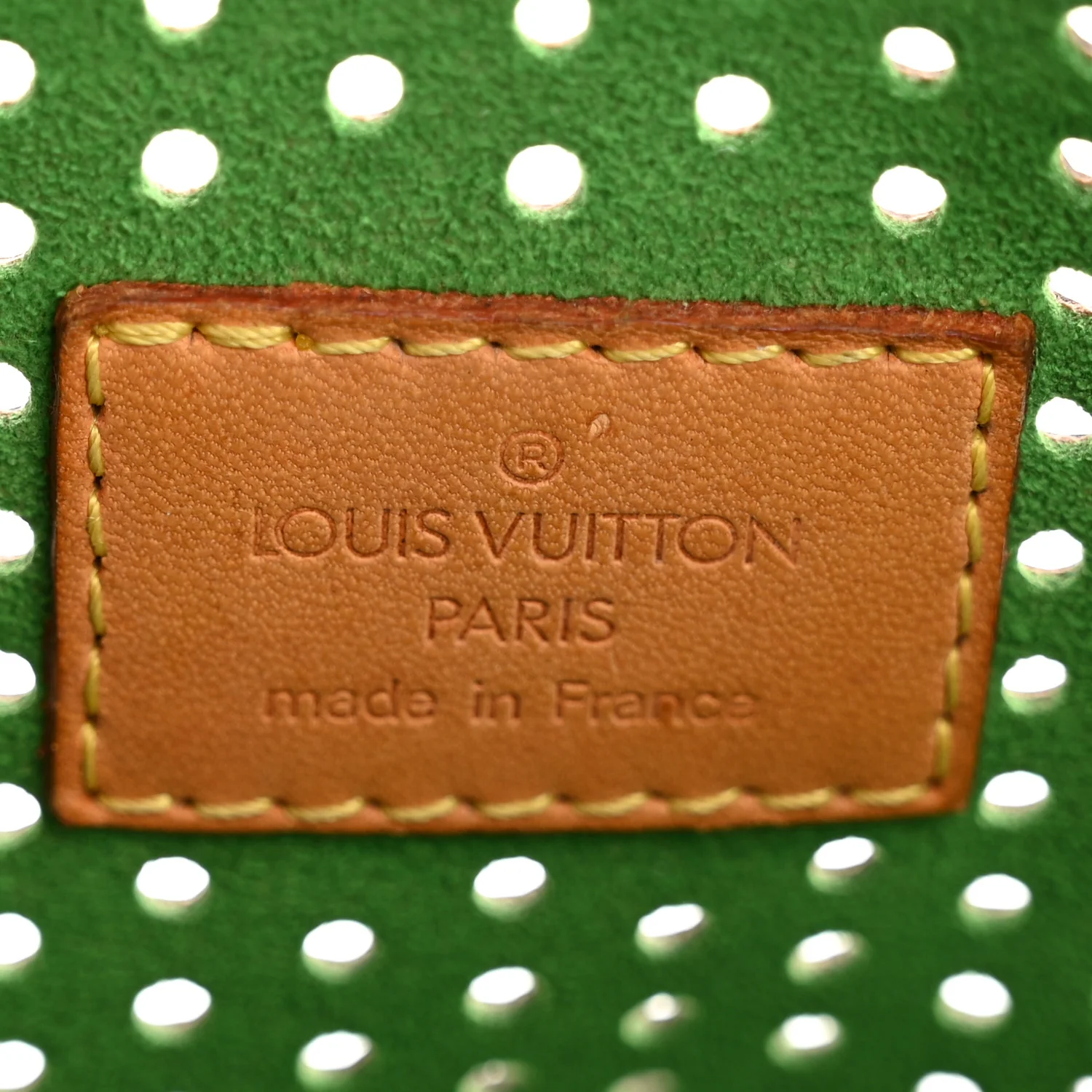 Monogram Perforated Speedy 30 Green - Image 6