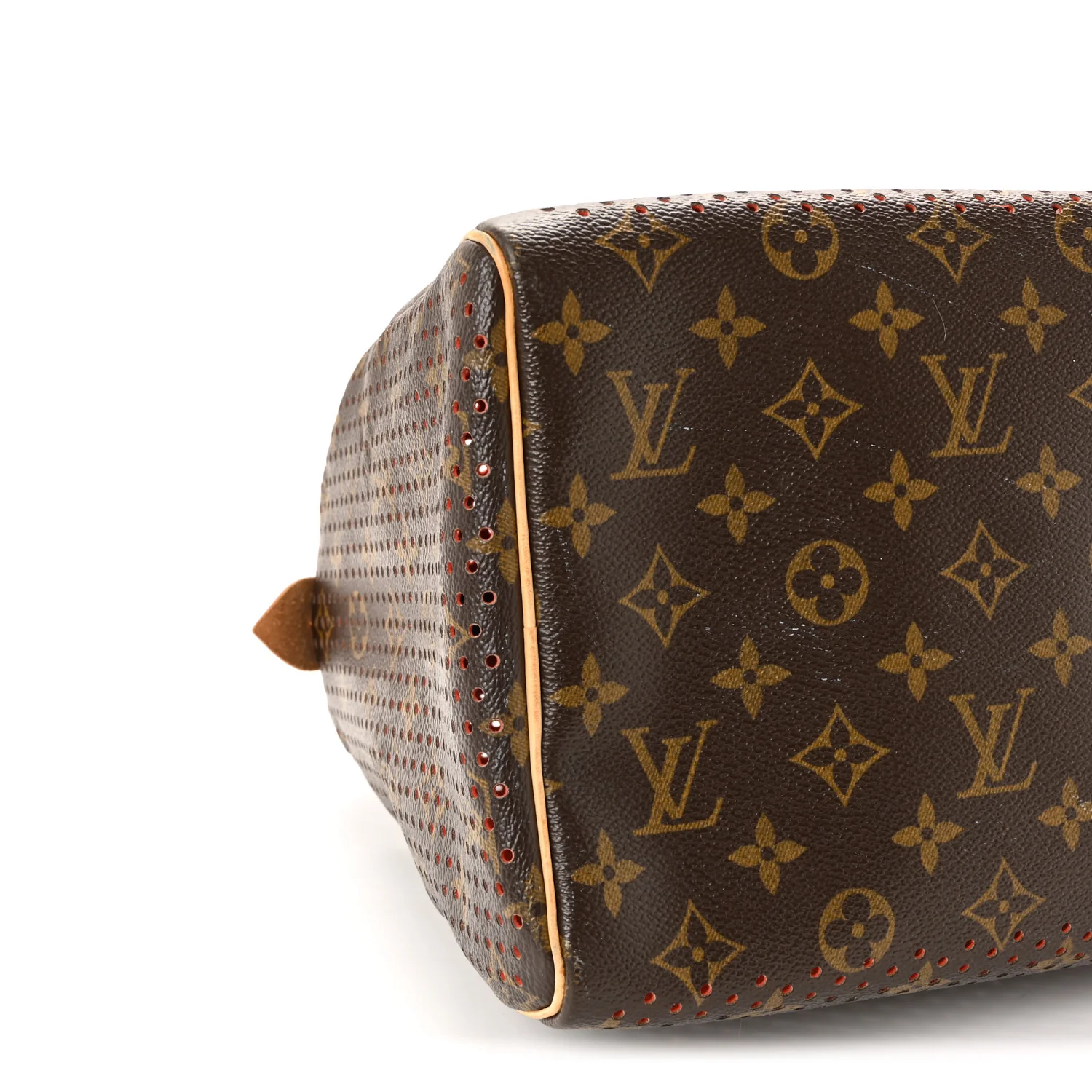 Monogram Perforated Speedy 30 Orange - Image 15