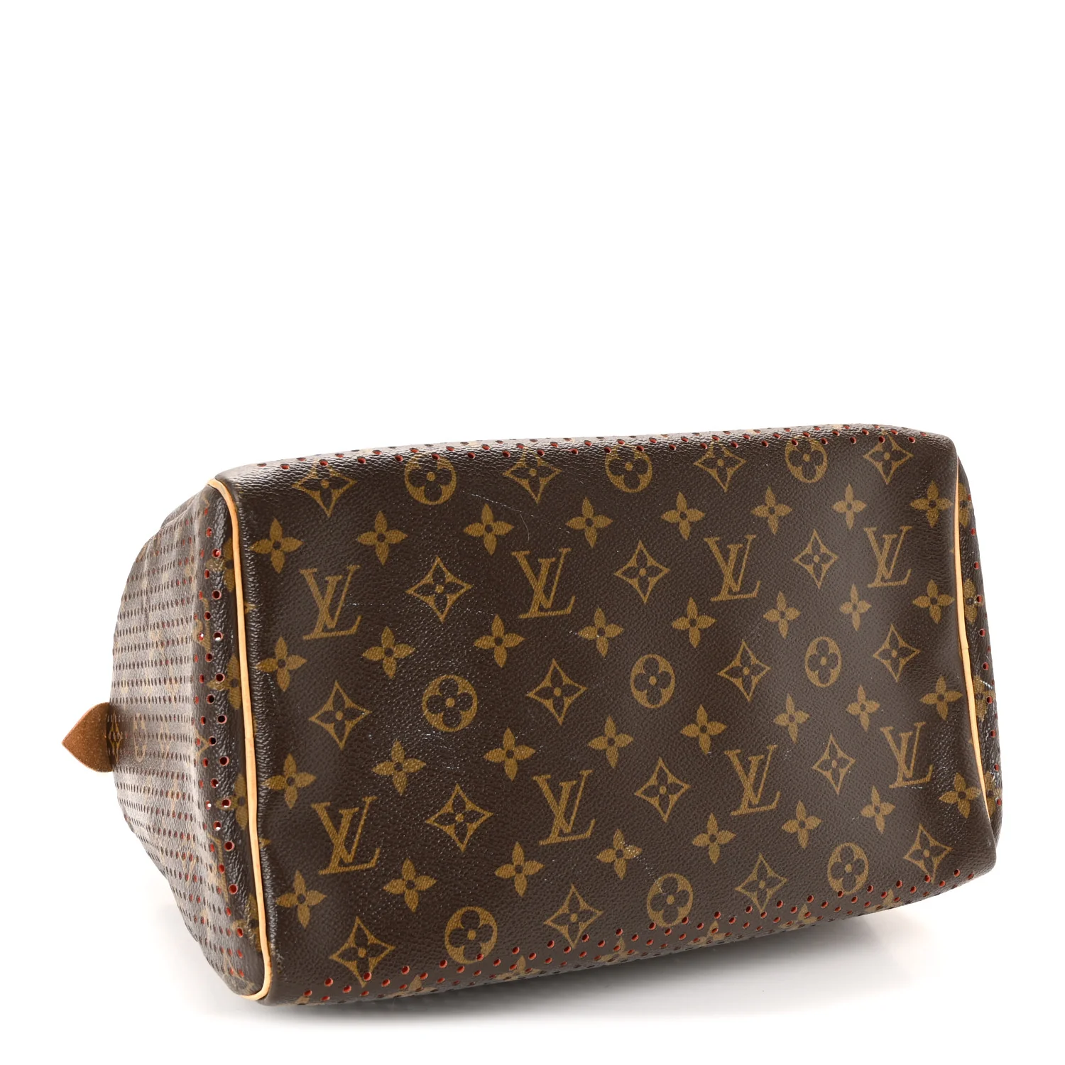 Monogram Perforated Speedy 30 Orange - Image 7