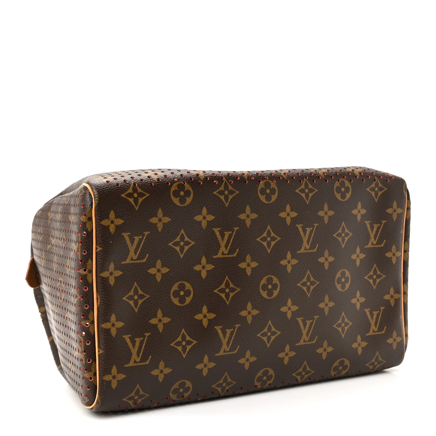 Monogram Perforated Speedy 30 Orange - Image 4