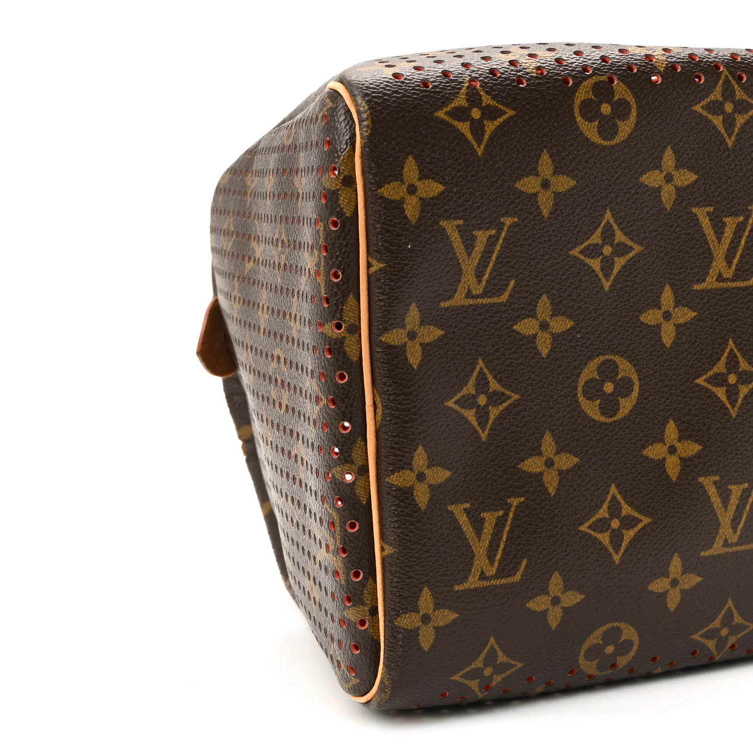 Monogram Perforated Speedy 30 Orange - Image 8